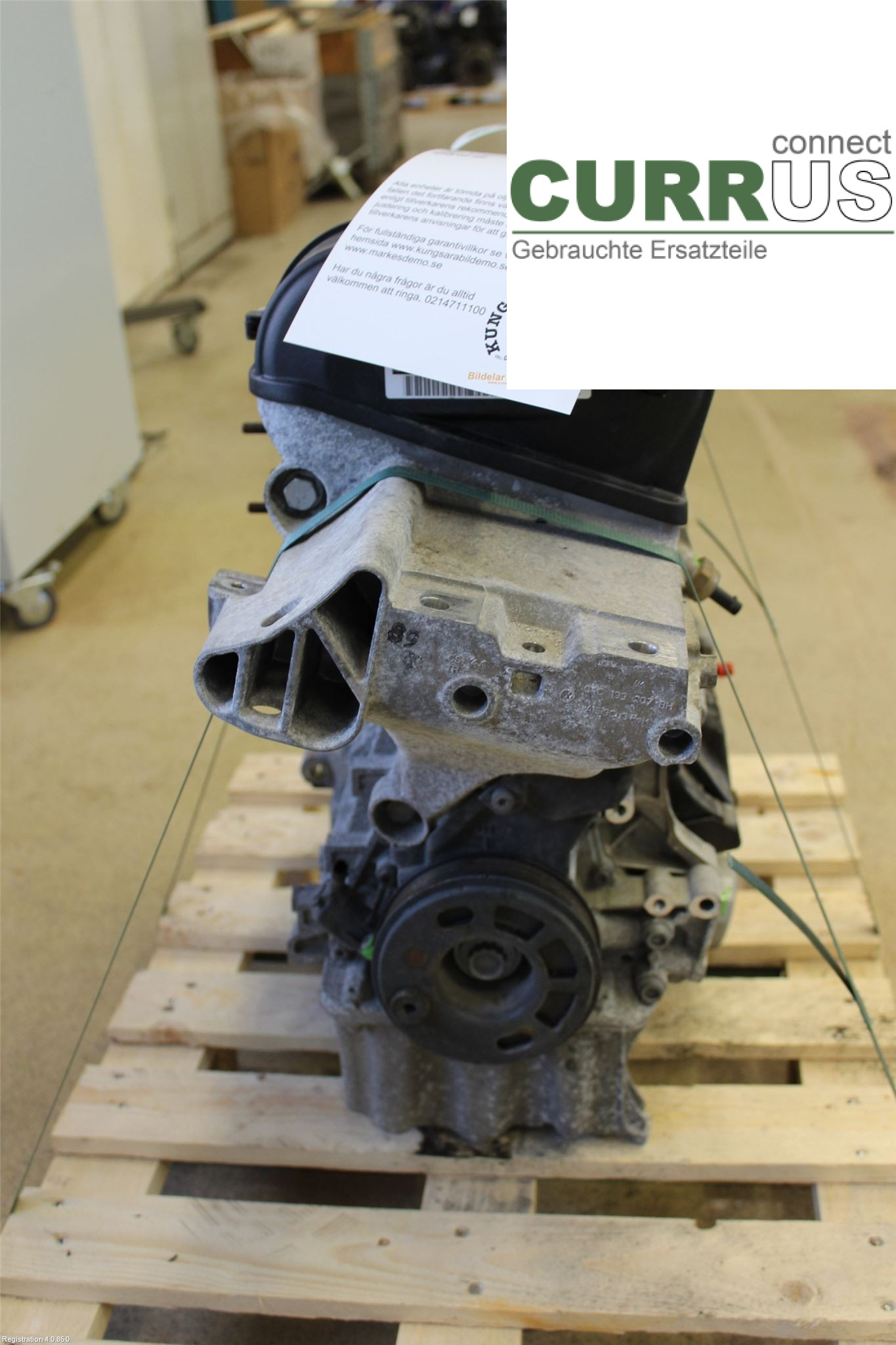 VW POLO VI 18- Motor 04C100098MX 1.0L DKLA