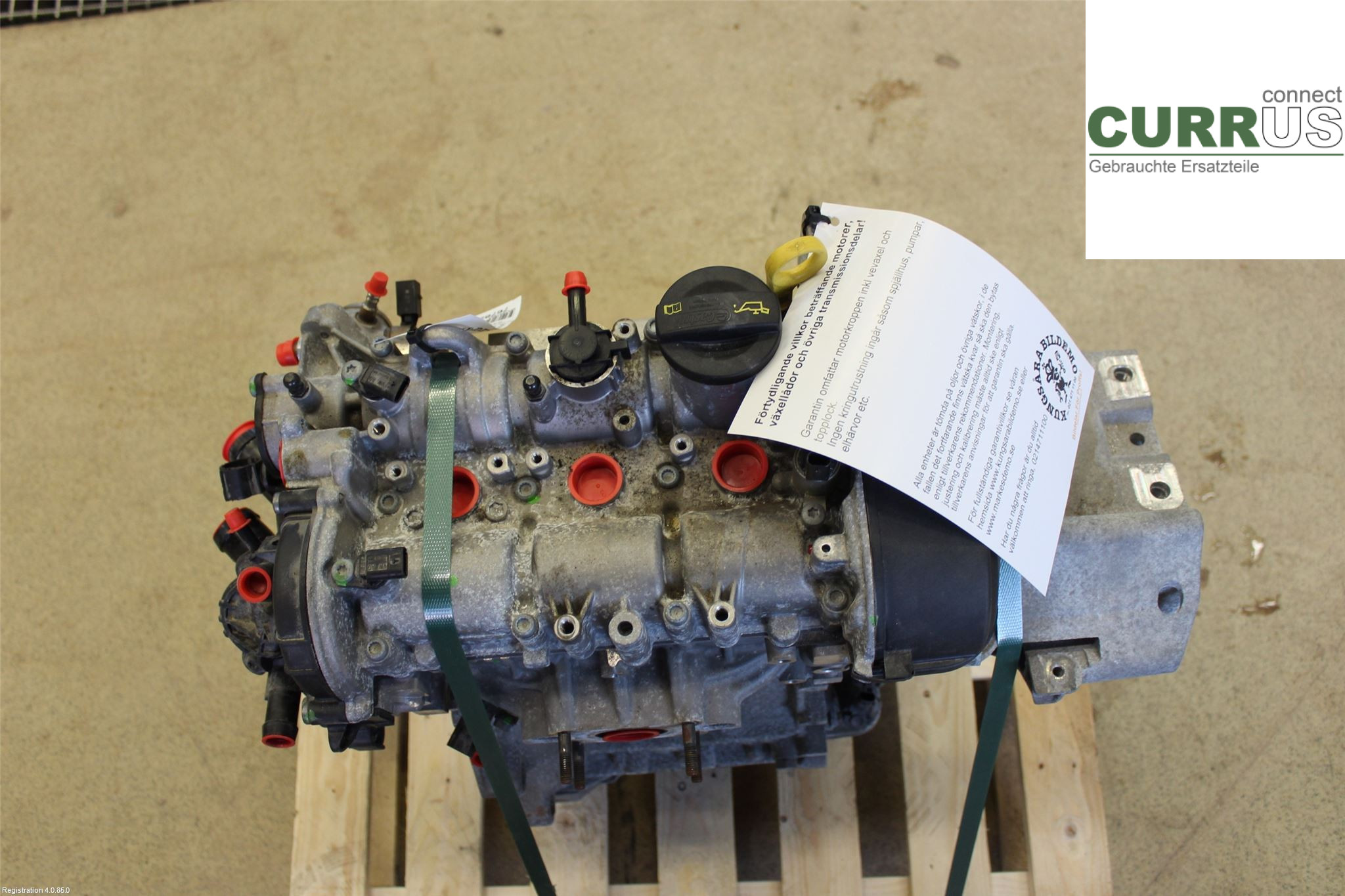 VW POLO VI 18- Motor 04C100098MX 1.0L DKLA