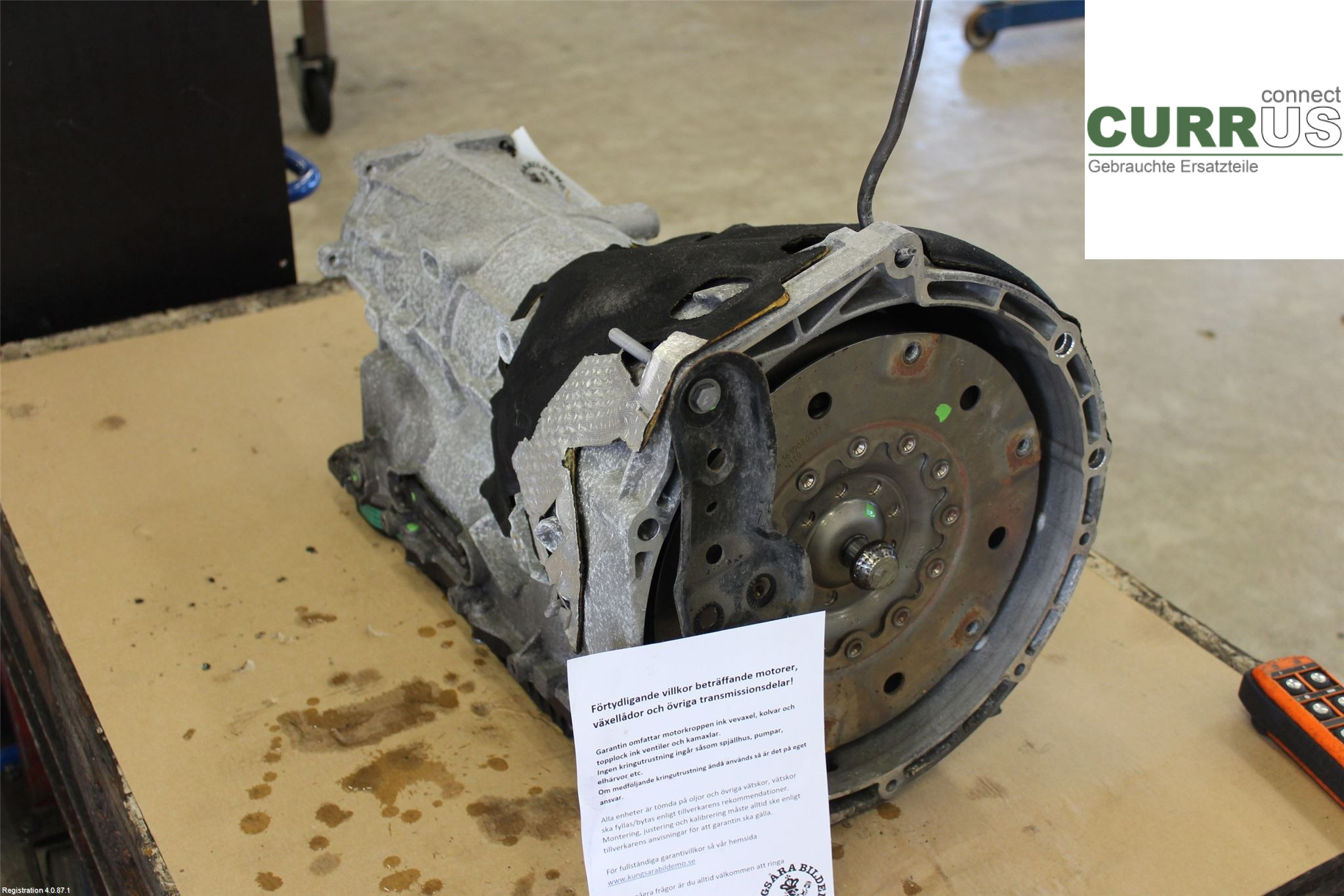 BMW 3 F30/F31/F80    12-19 Gearbox (Automatic) 24009487620 2.0L B47-D20A