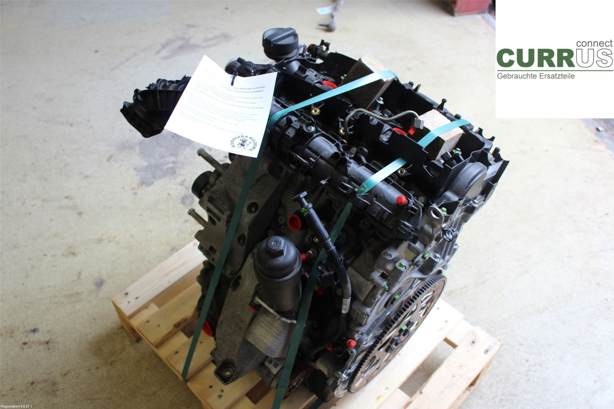 BMW 3 F30/F31/F80    12-19 Engine 11002473150 2.0L B47-D20A