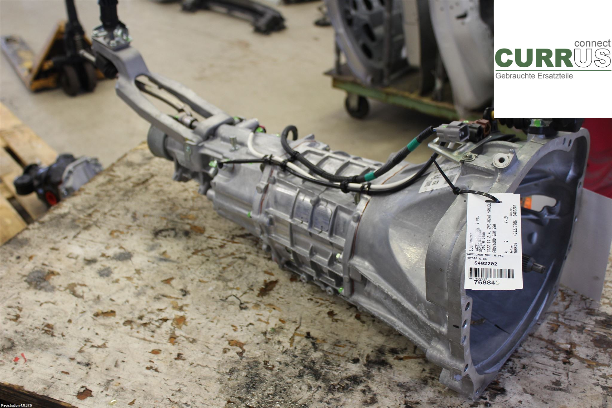 TOYOTA GT86 Skrzynia 6-biegowa SU00306380 2.4L ZN6-H2N8
