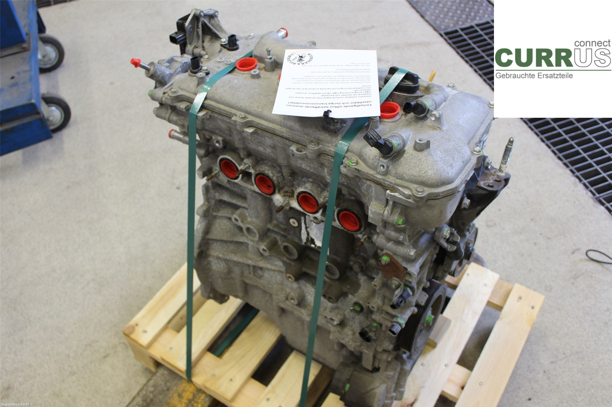 TOYOTA VERSO        09-  Engine 190000T471 2ZR-FAE