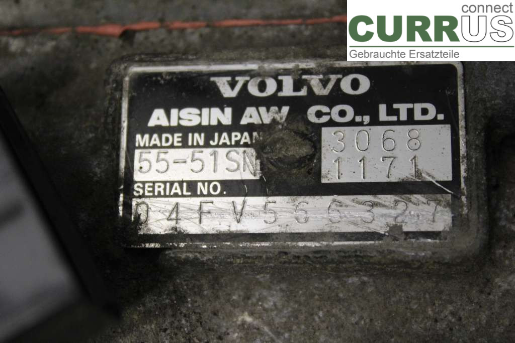 VOLVO V70      05-08 Gearbox (Automatic) 36000839 2.5T R5 209HK