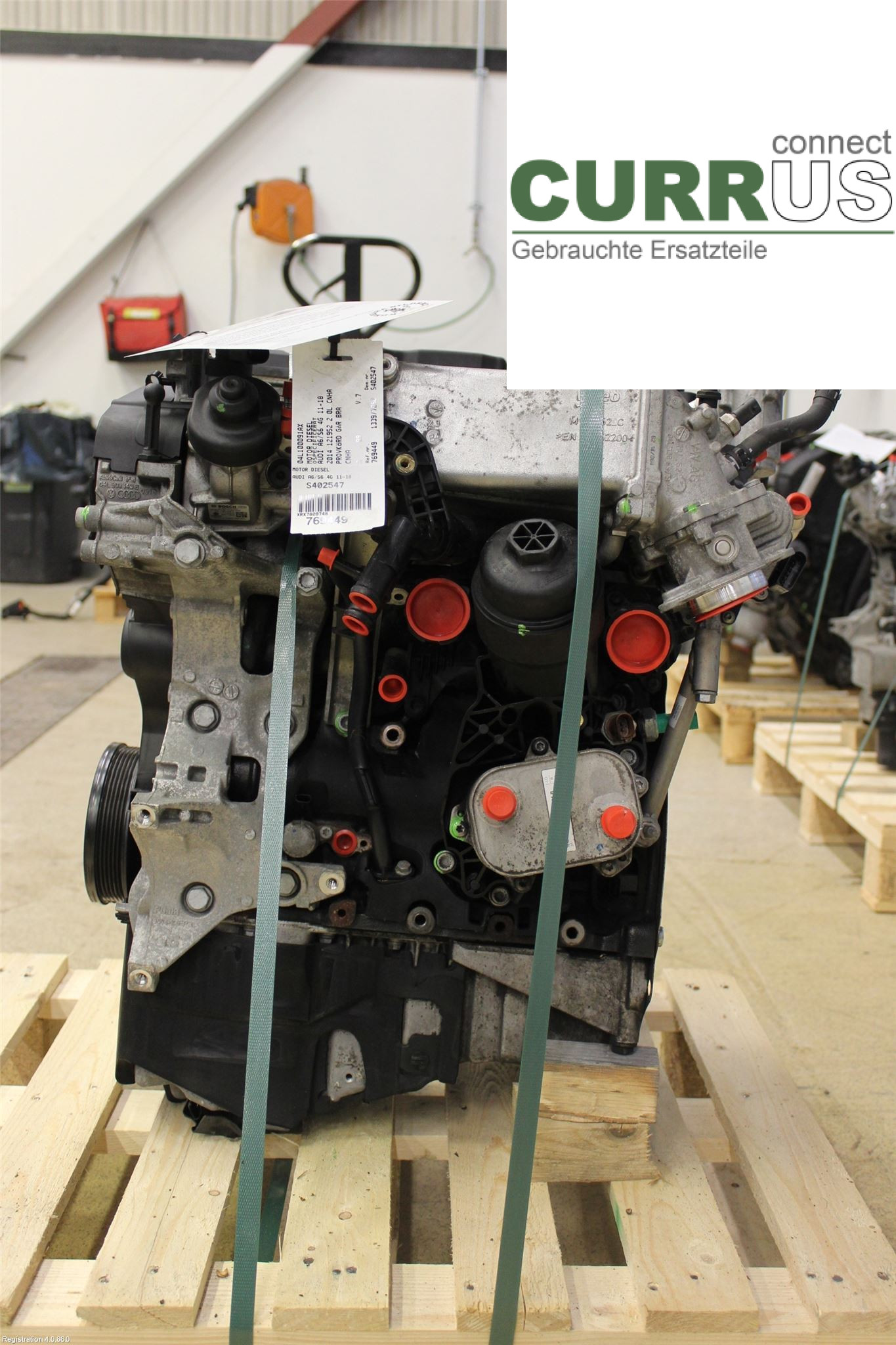 AUDI A6/S6 4G   11-18 Motor 04L100091AX 2.0L CNHA