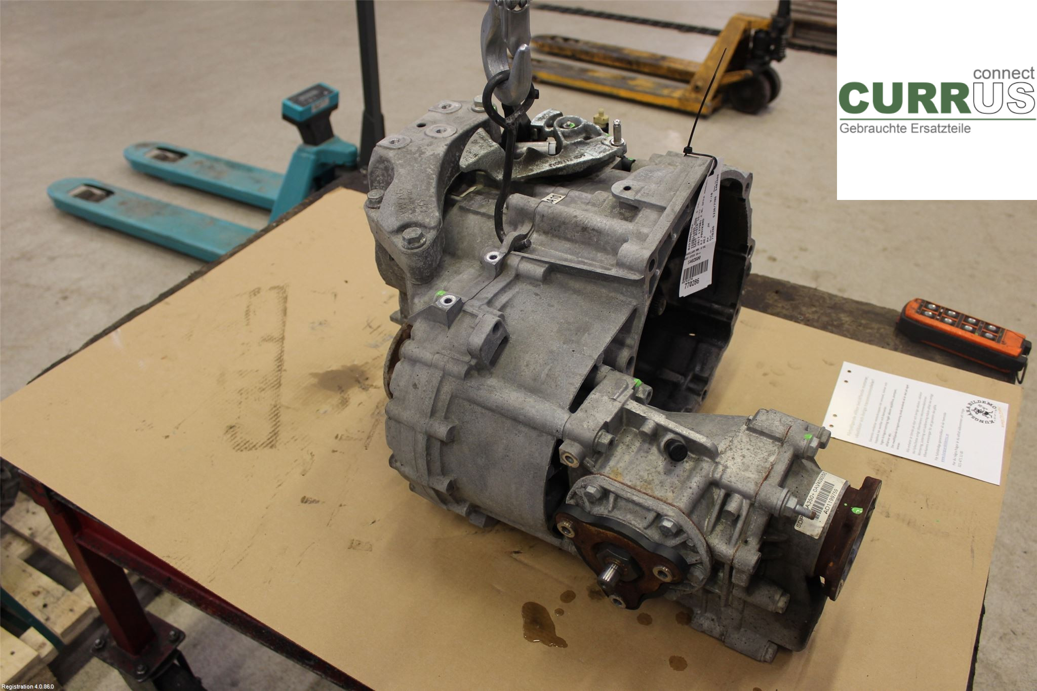 SEAT ATECA  16- Gearbox (6-speed) 02Q300051AX 2.0L DFFA