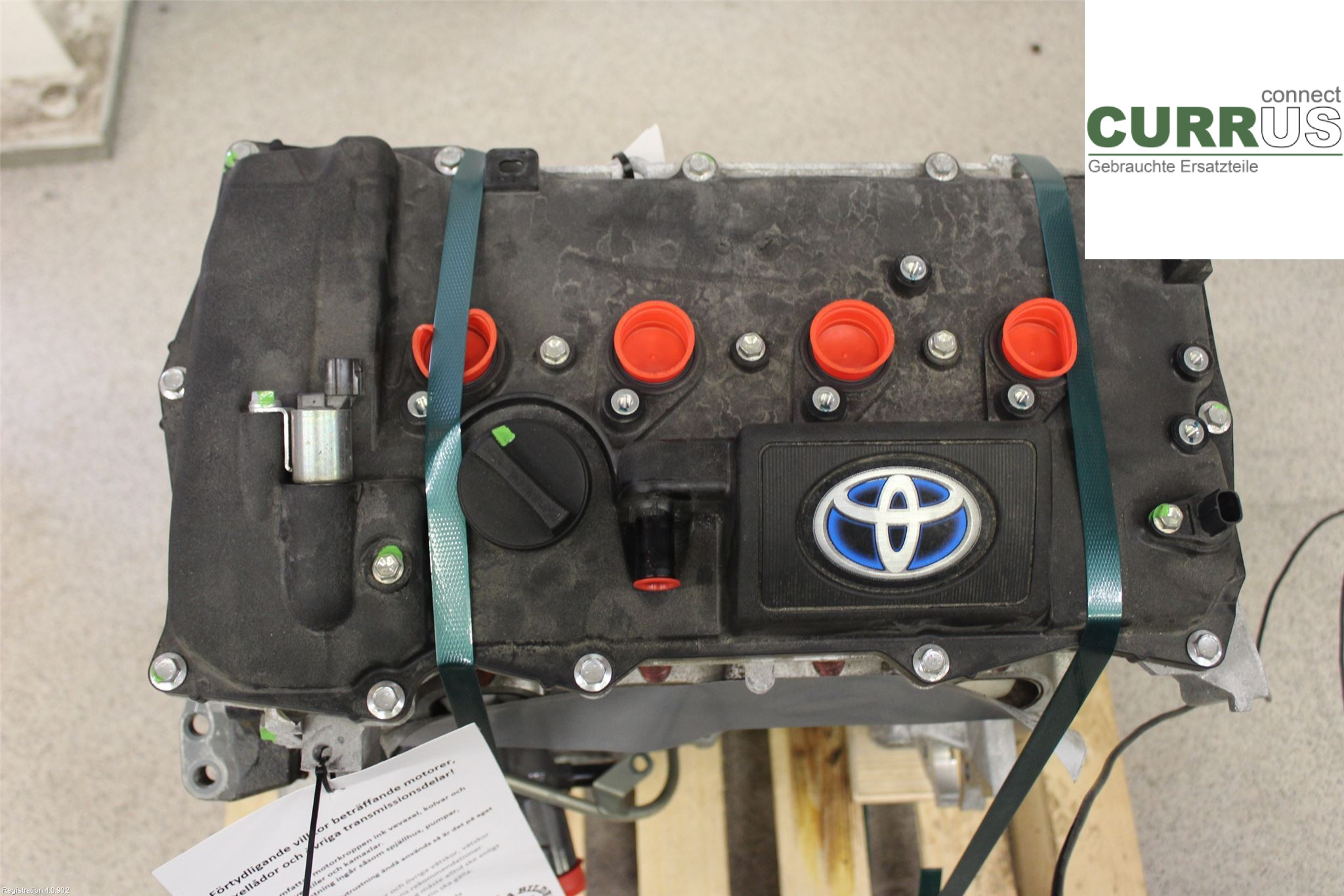 TOYOTA COROLLA 19- Engine 190000T810 1.8L 2ZR-FXE