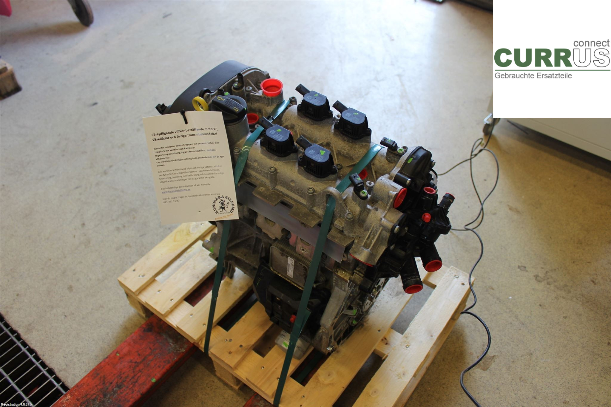 VW TIGUAN 16-24 Engine 04E100099BX CZEA