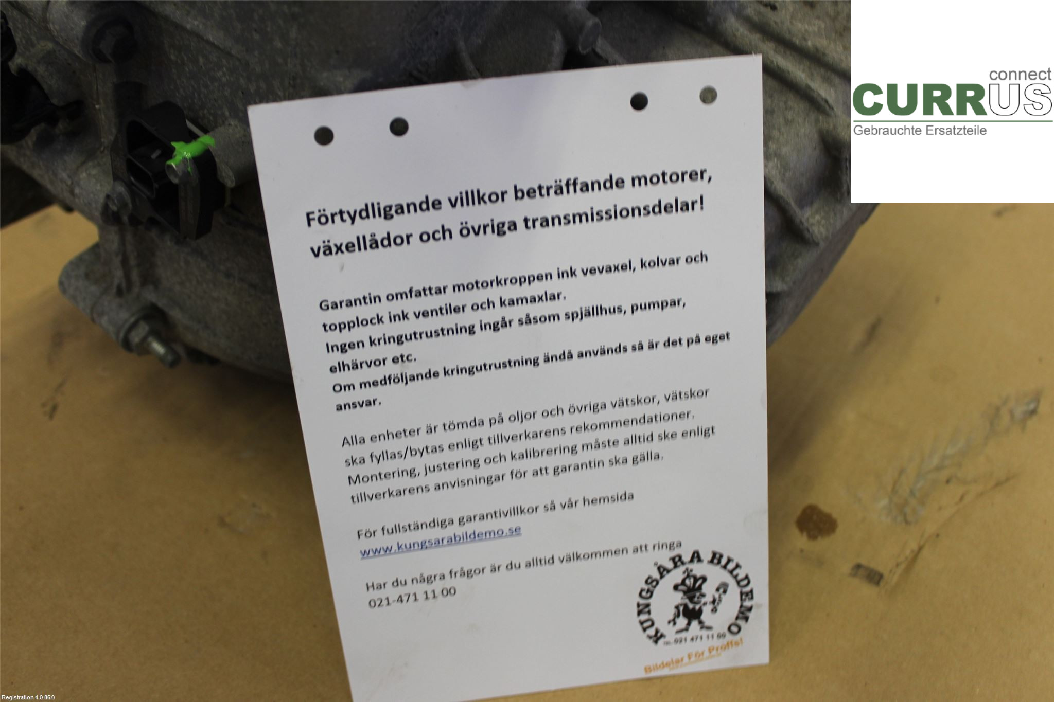 VOLVO V60  11-13 Gearbox (6-speed) 36000614 D5204T7