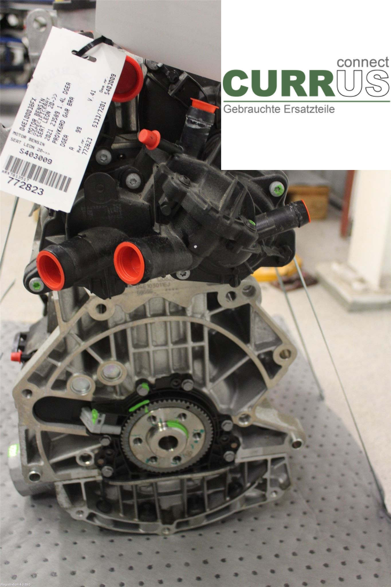 SEAT LEON   20- Motor 04E100038FX 1.4L DGEA