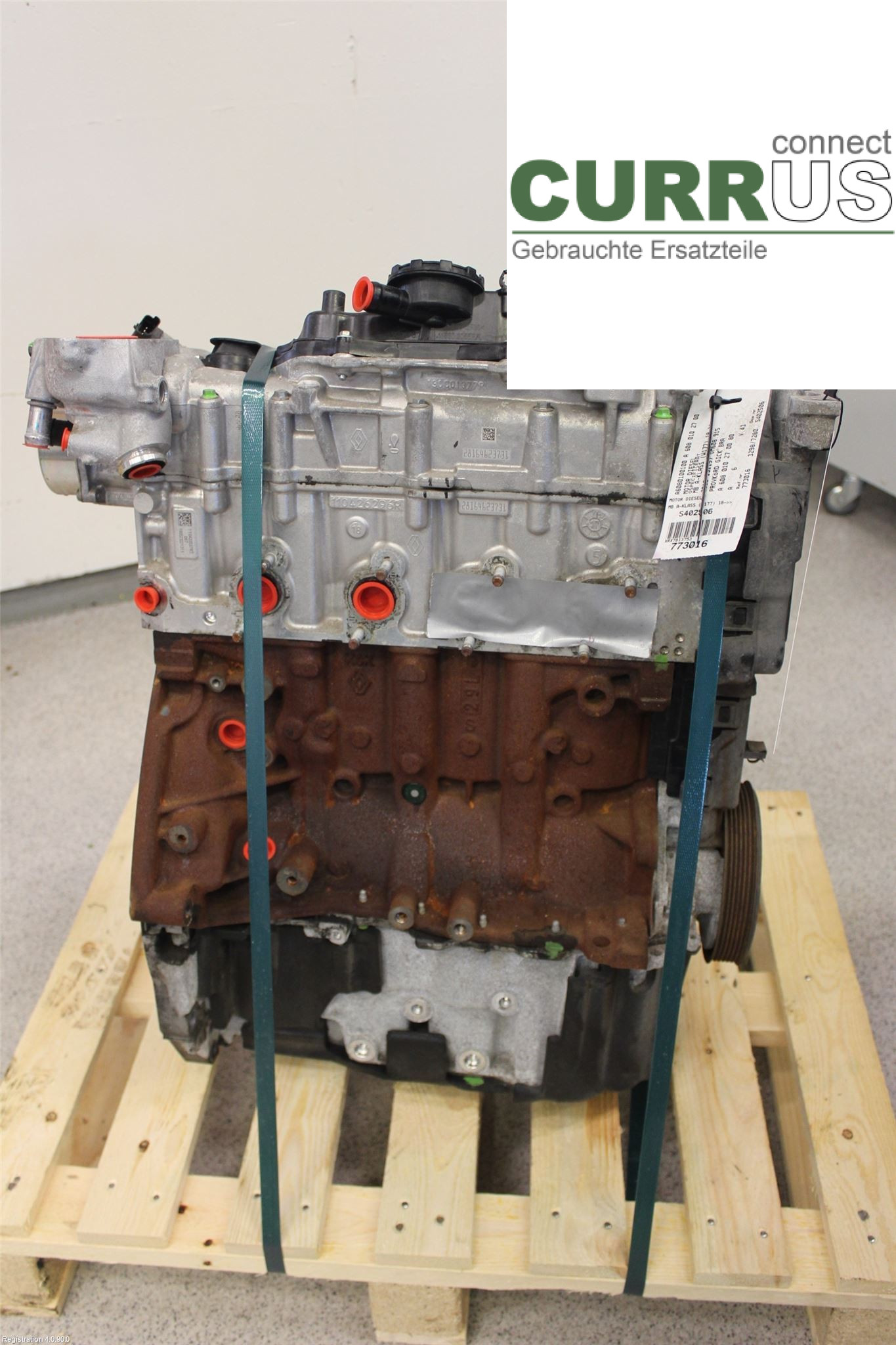 MB A-KLASS (W177)   18- Motor A6080100100 A 608 010 27 00 OM608.915