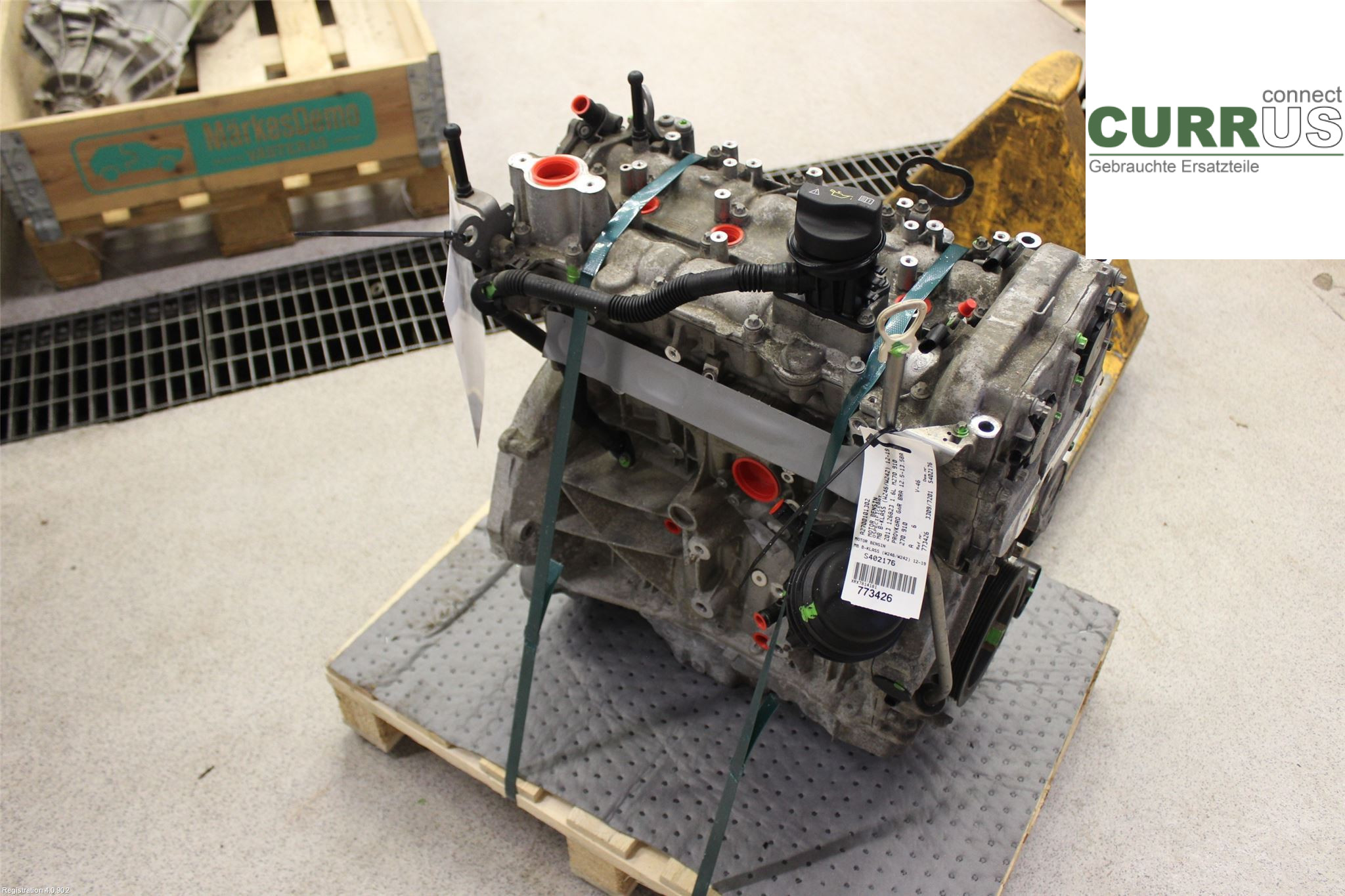 MB B-KLASS (W246/W242)  12-19 Motor A2700101302 1.6L M270.910