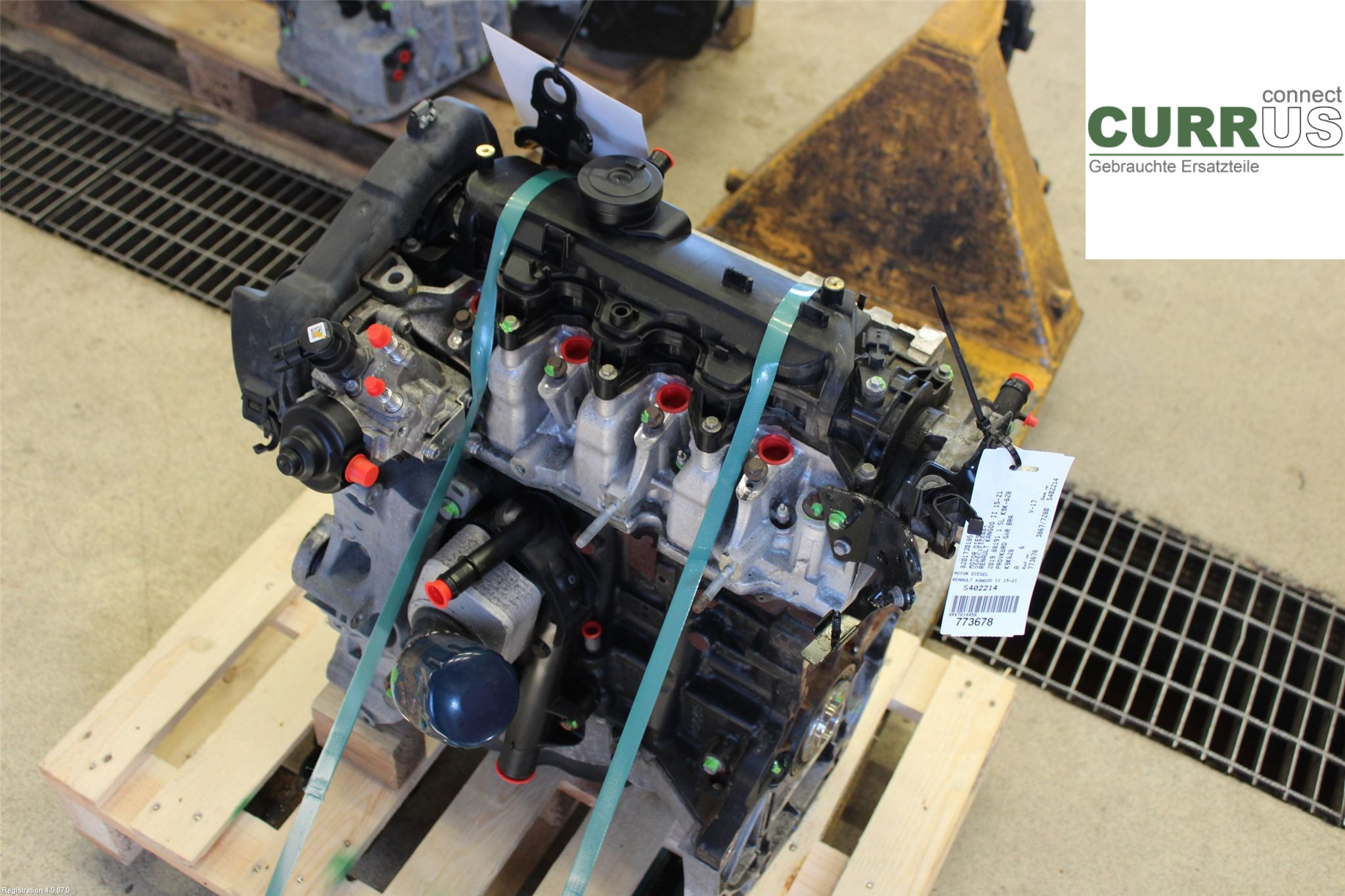 RENAULT KANGOO II  15-21 Engine 8201730185 1.5L K9K-628
