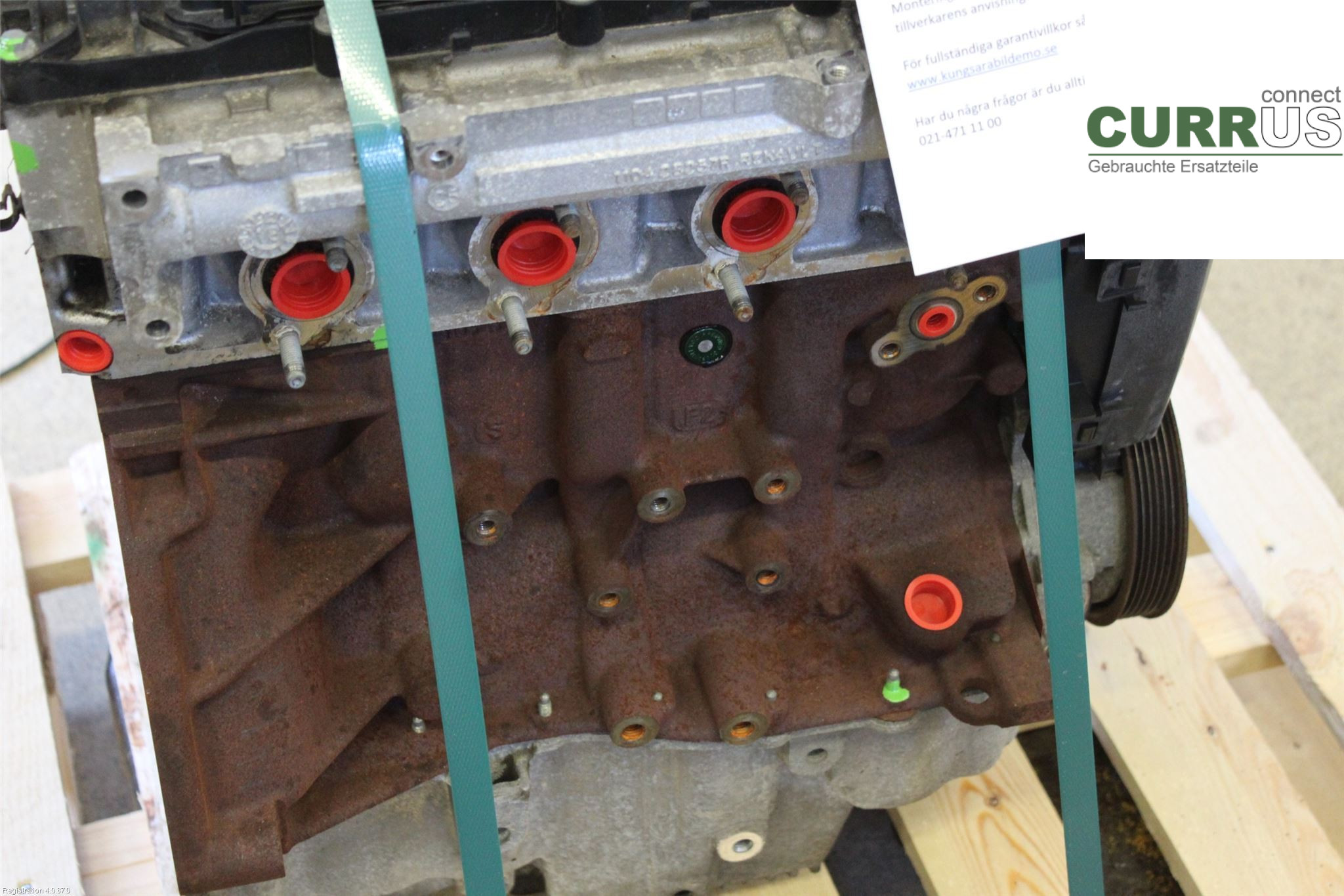 RENAULT KANGOO II  15-21 Engine 8201730185 1.5L K9K-628