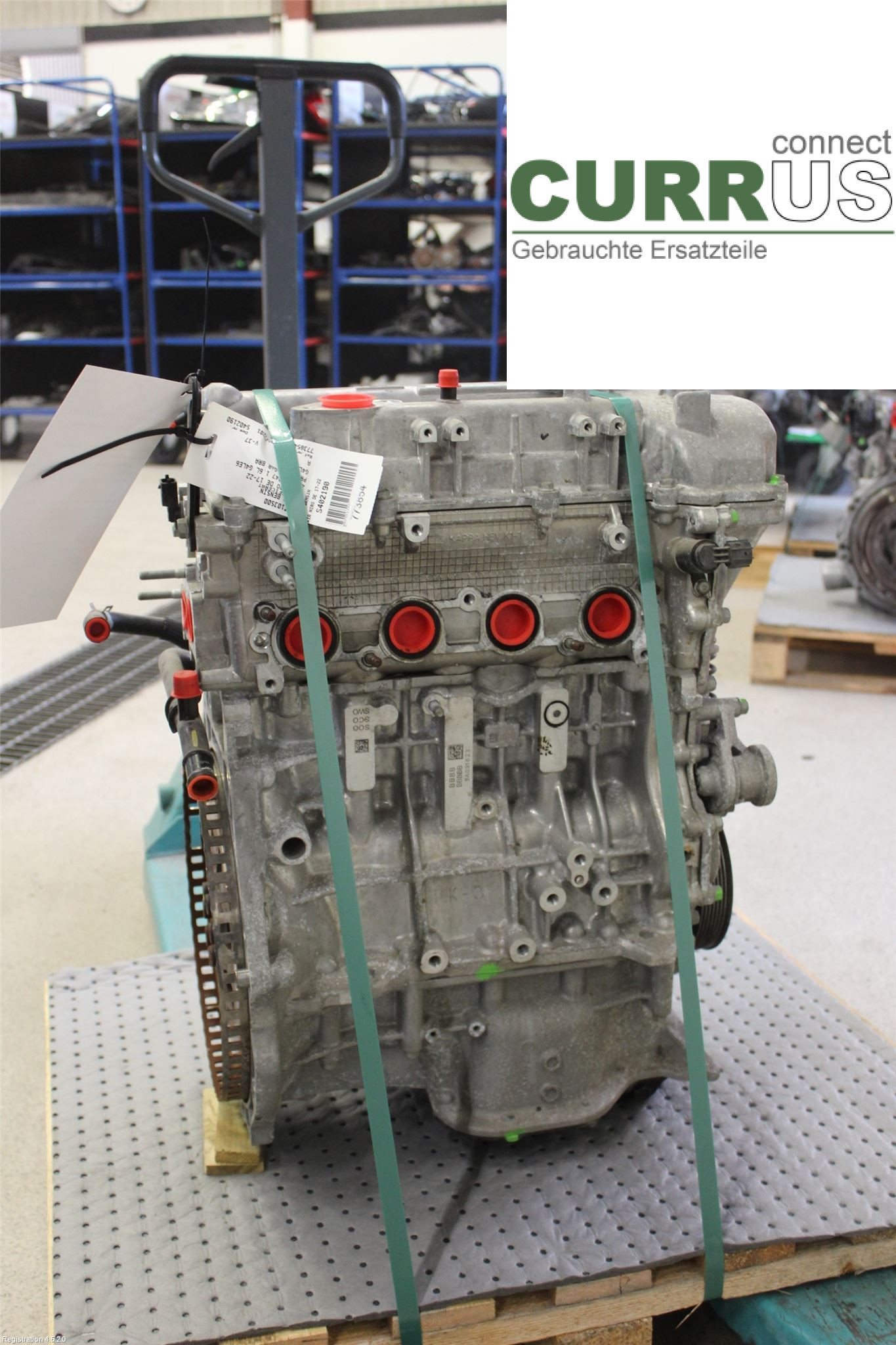KIA NIRO (DE) 17- Engine 149T103S00 1.6L G4LE6