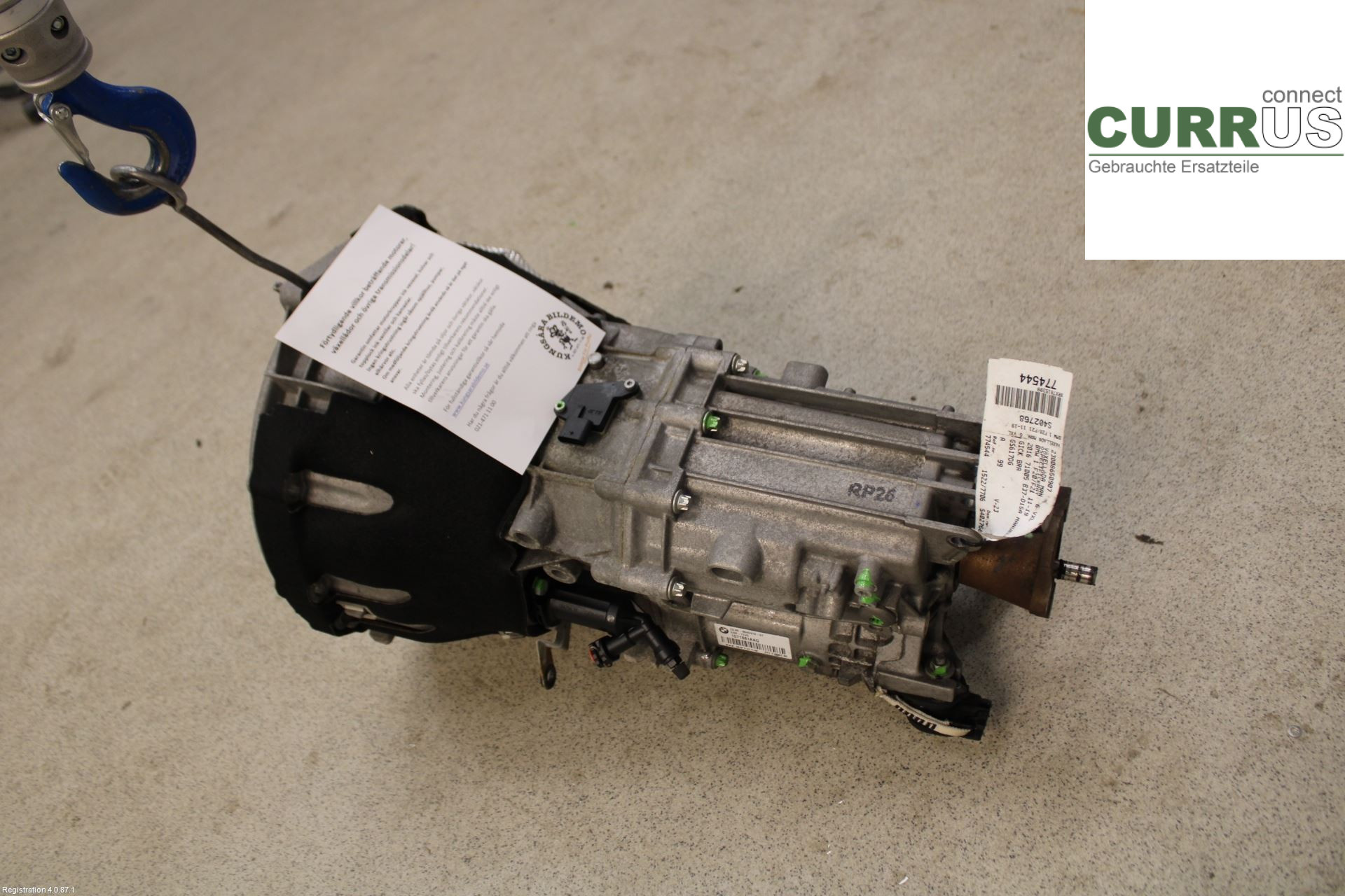 BMW 1 F20/F21   11-19 Boîte 6 vitesses 23008650907 B37-D15A