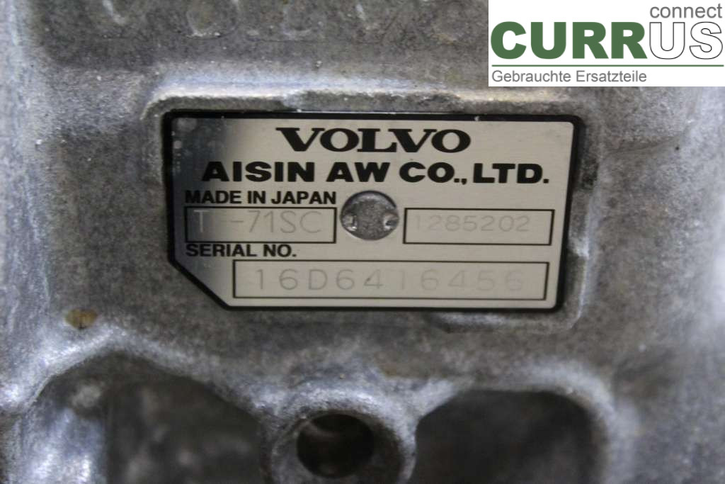VOLVO V60  14-18 Gearbox (Automatic) 36010107 D3 150HK
