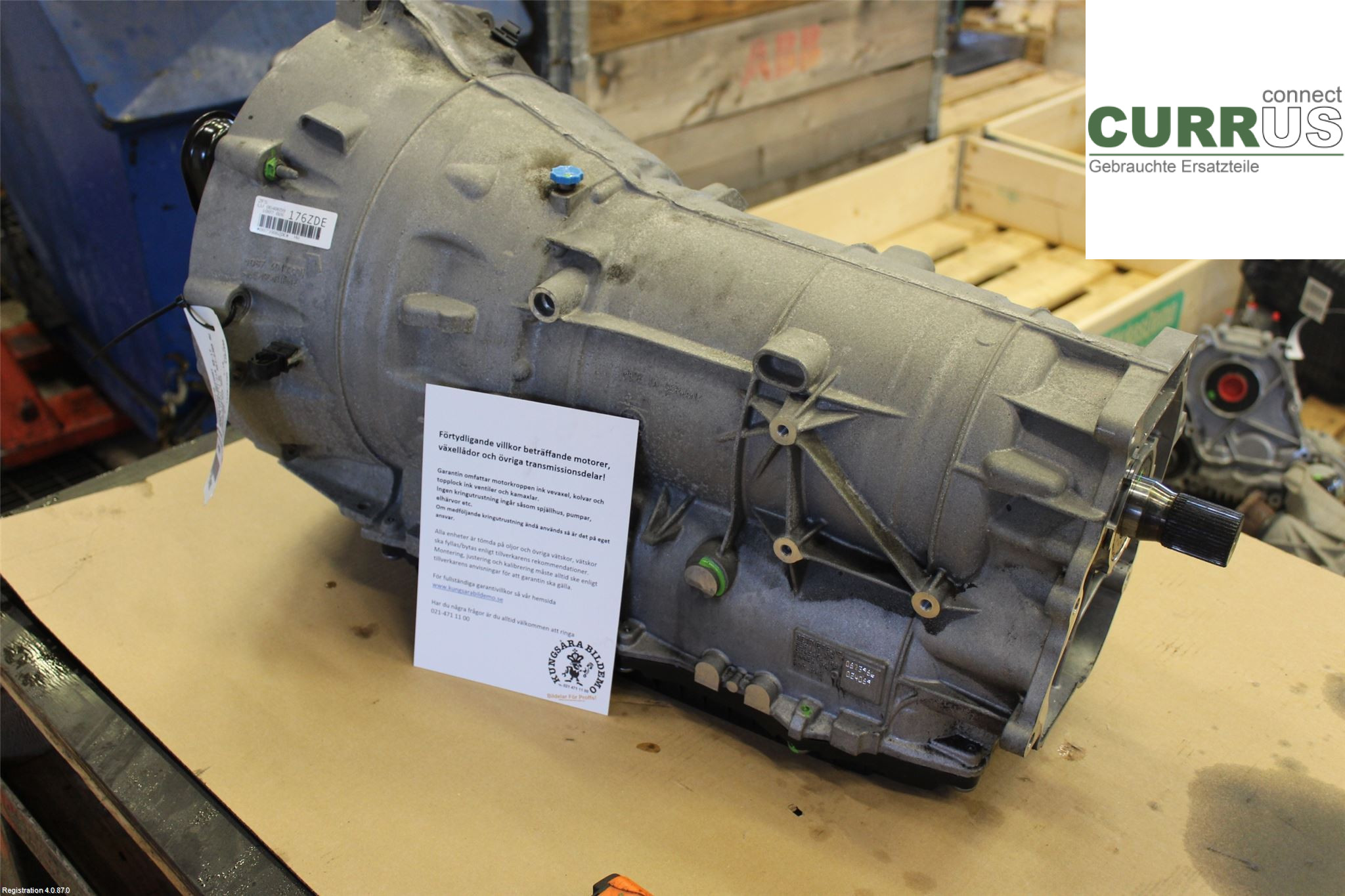 BMW F10/F11/F18  09-17 Gearbox (Automatic) 24008605536 3.0L N57-D30A