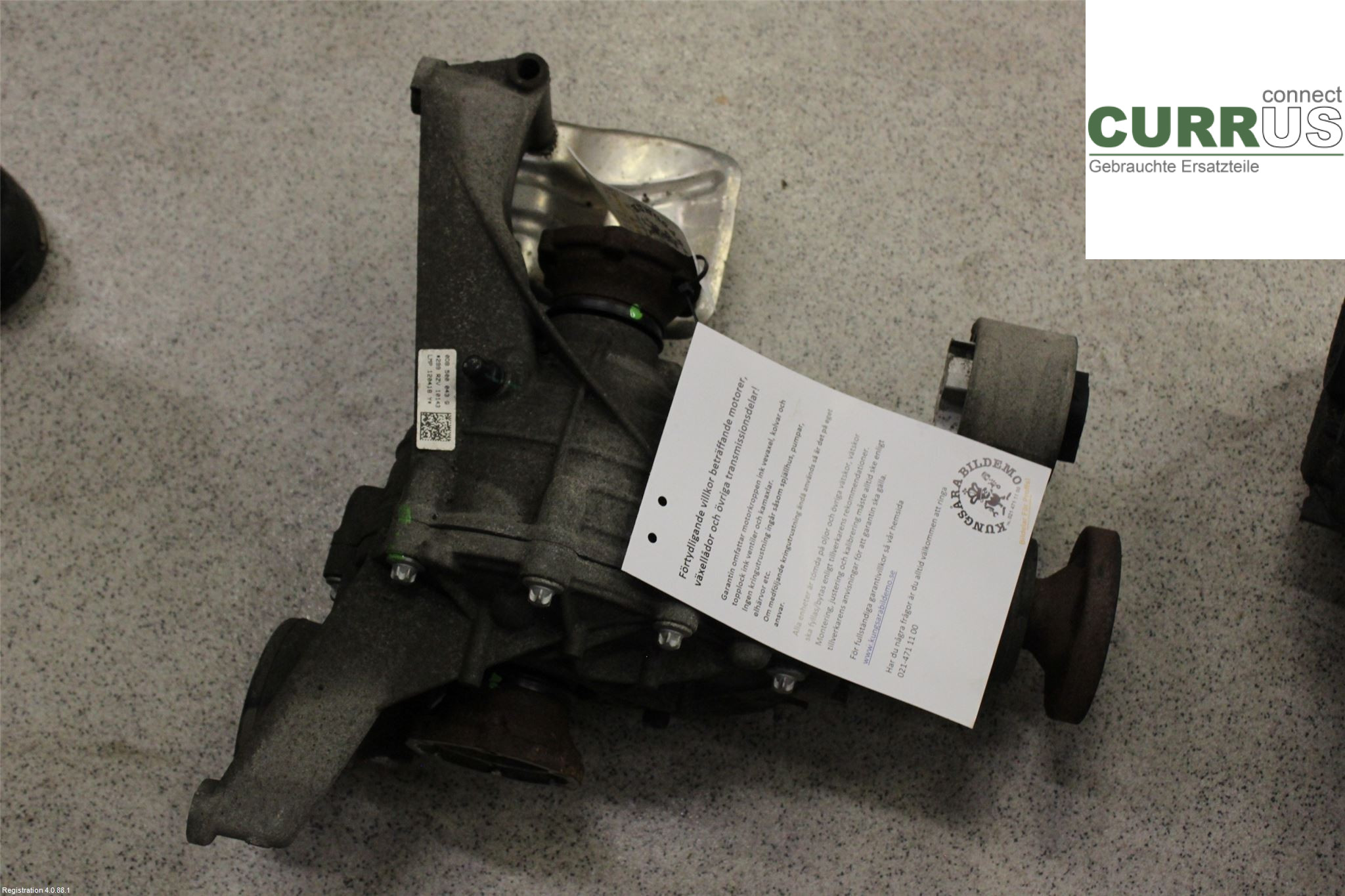 AUDI A4/S4  B9 16-19 Differential 0DB500043G DETA