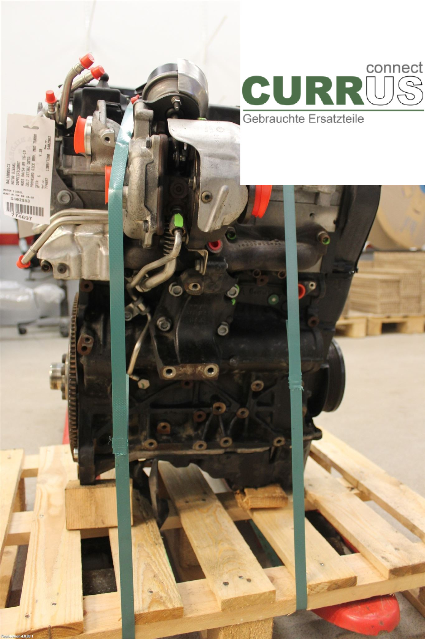 AUDI A4/S4  B9 16-19 Motor 04L100091CX DETA