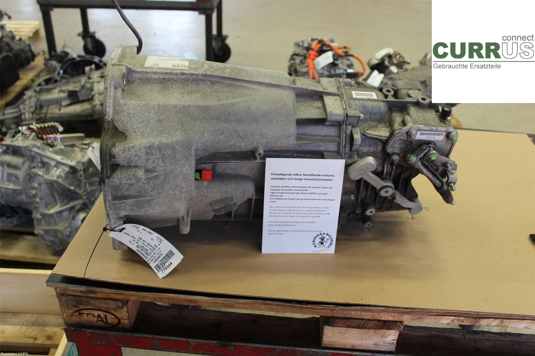 VW CRAFTER  06-16 Gearbox (6-speed) 0CB300040NX 2.0L CKUB