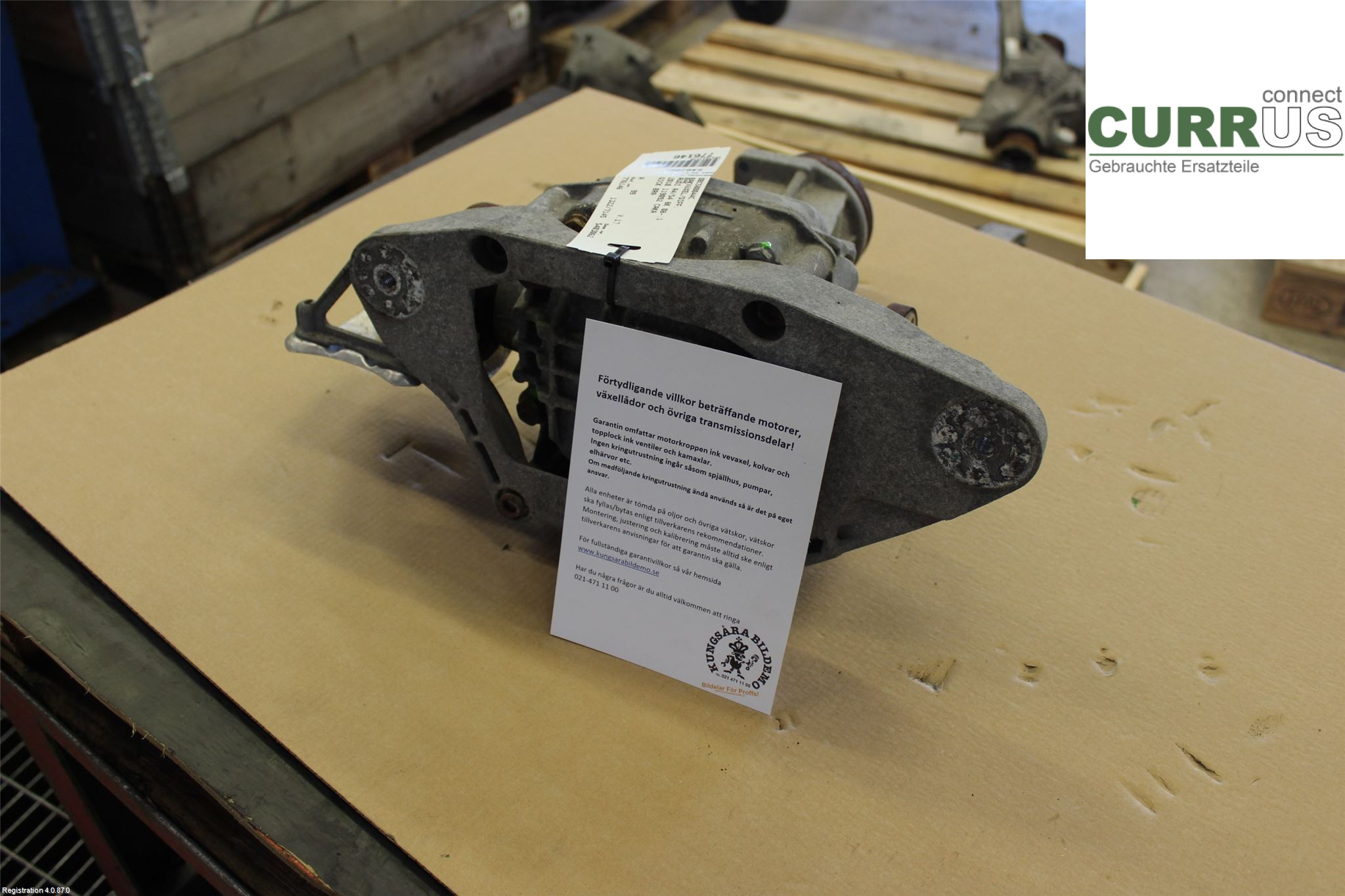 AUDI A4/S4  08-11 Differential 0BC500044C CAKA
