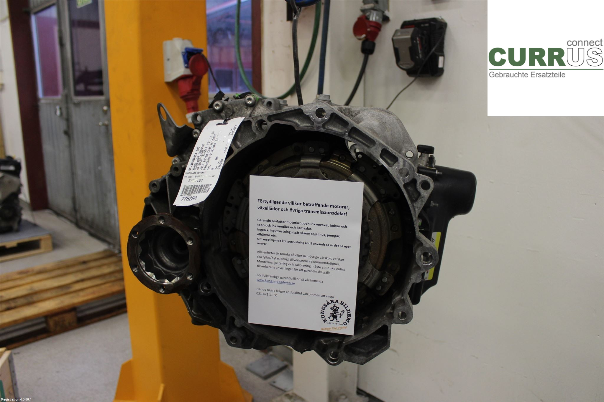 VW GOLF / E-GOLF VII   13-20 Gearbox (Automatic) 0CW300040SX 00D CHZC