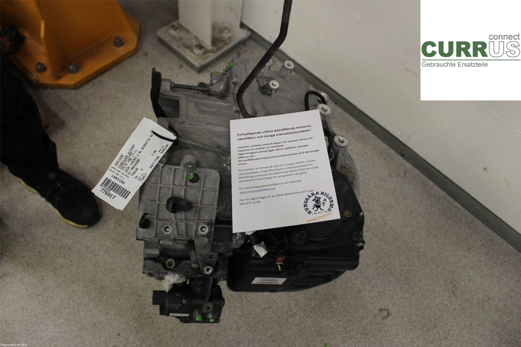 VOLVO V90  17- Gearbox (Automatic) 36012690 2.0L B4204T34