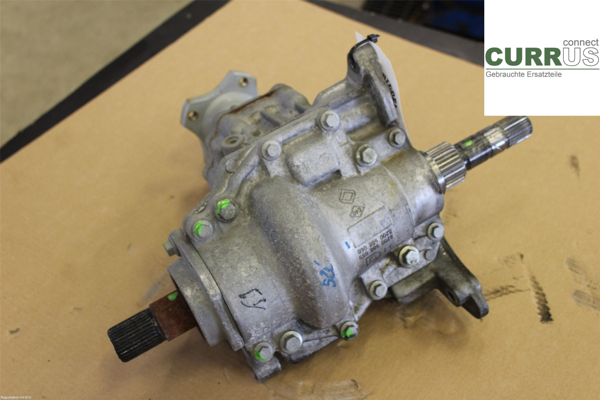 DACIA DUSTER  10-17 Distribution gear box 331000153R 1.5L K9K-658