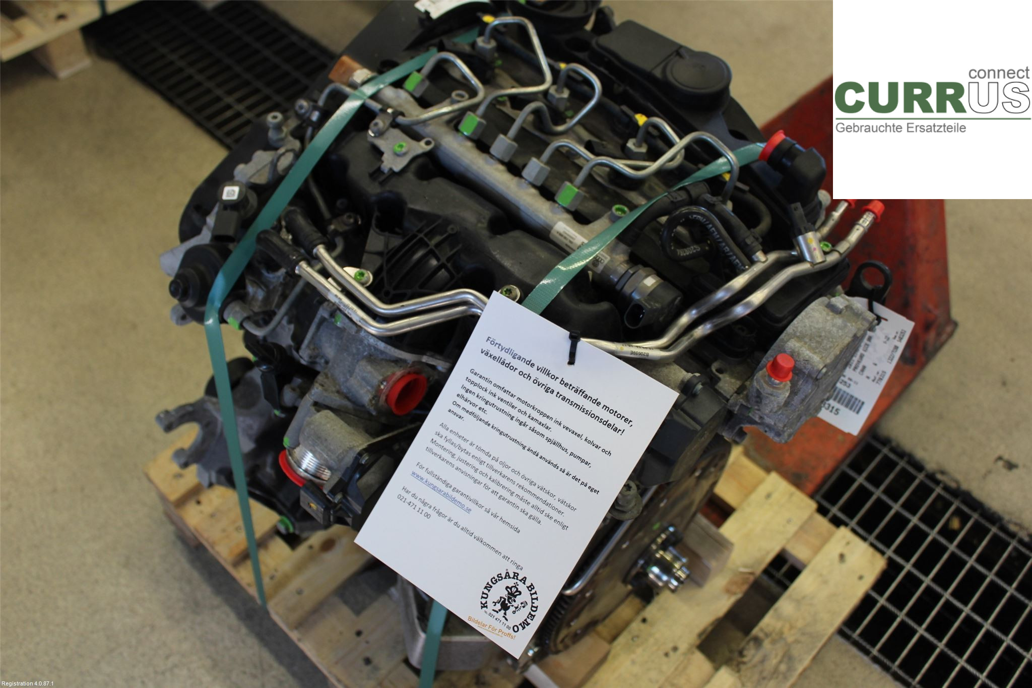 AUDI A4/S4  08-11 Engine 03L100090FX CAHA