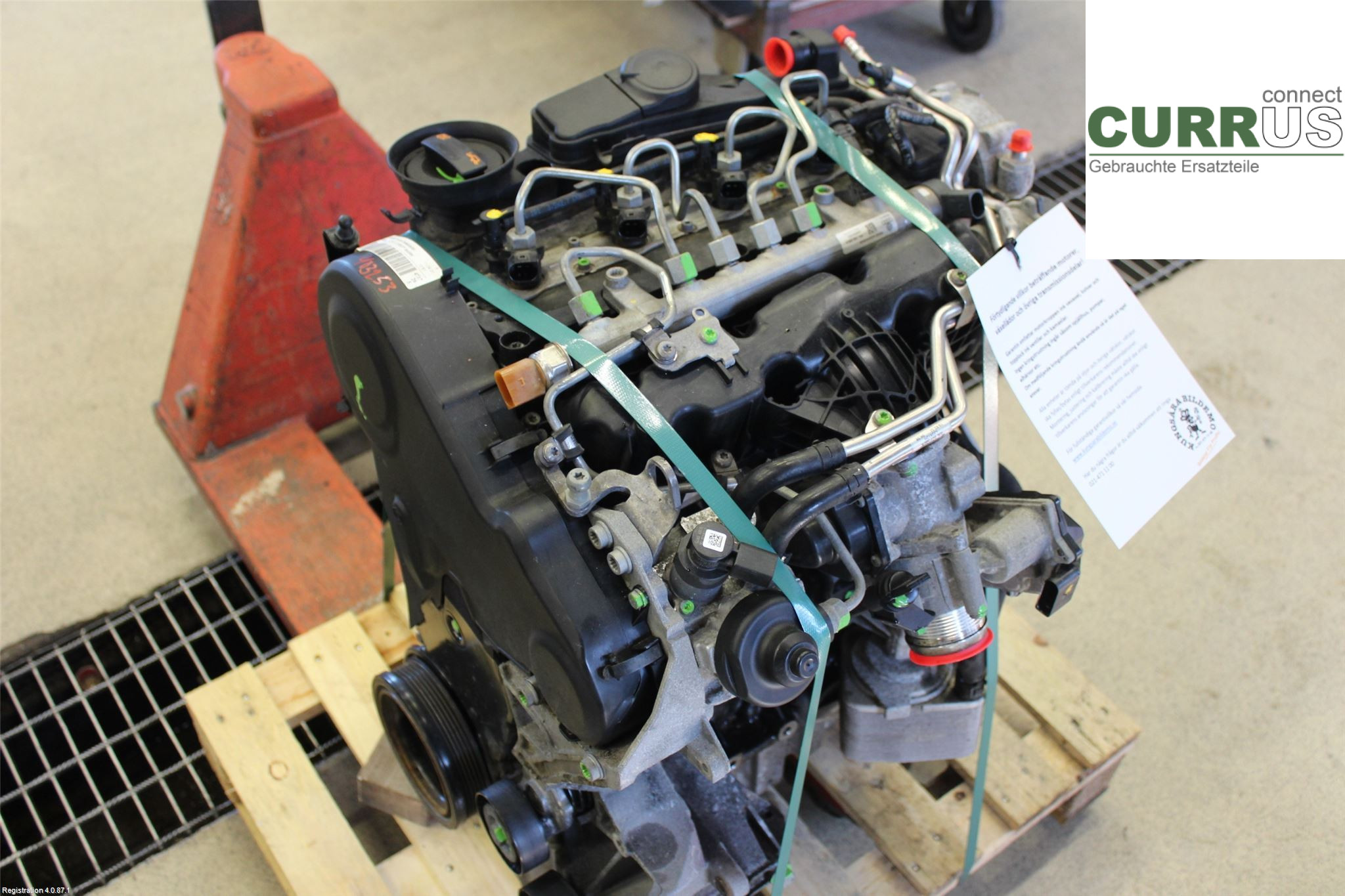 AUDI A4/S4  08-11 Engine 03L100090FX CAHA