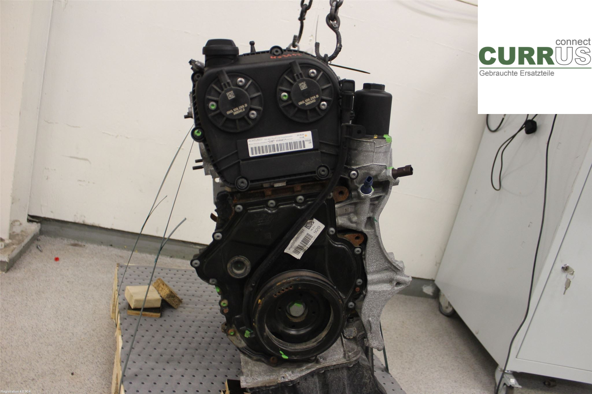 AUDI A5  17- Motor 06N100033F 2.0L DMTA