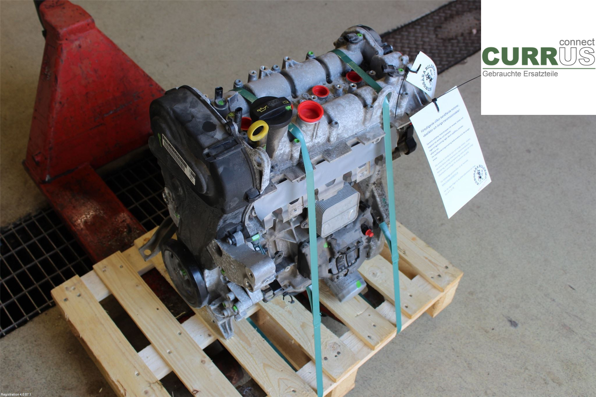 VW PASSAT  15-19 Moteur 04E100037TX 1.4L CUKC