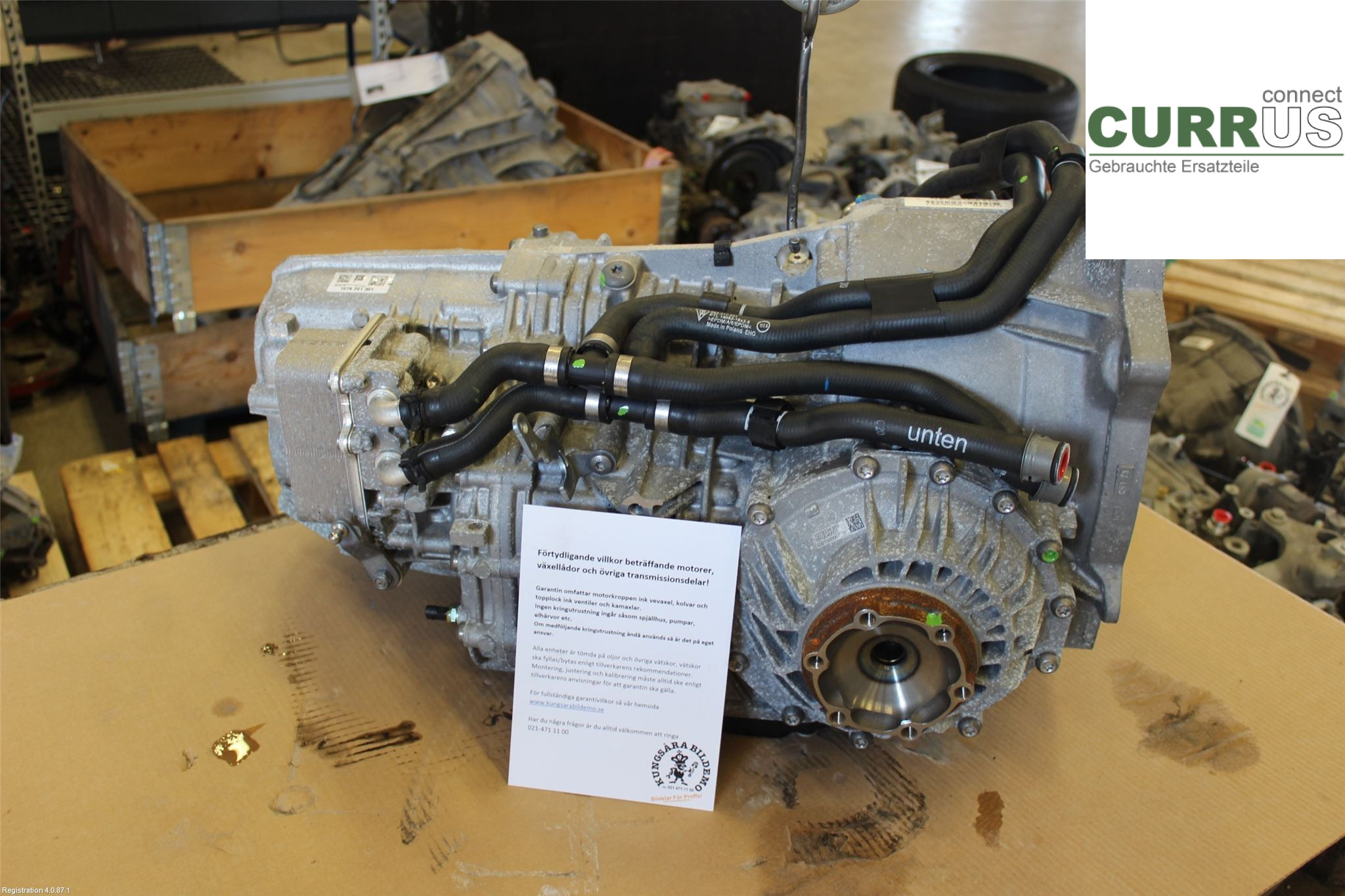 PORSCHE CAYMAN 96- Gearbox (Automatic) 9G2300051FX 4.0L DWAB