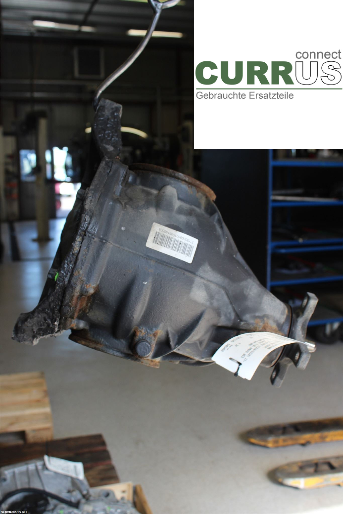 MB CLS-KLASS (C218/X218)   11-17 Differential A204350131480 3.0L OM642.853