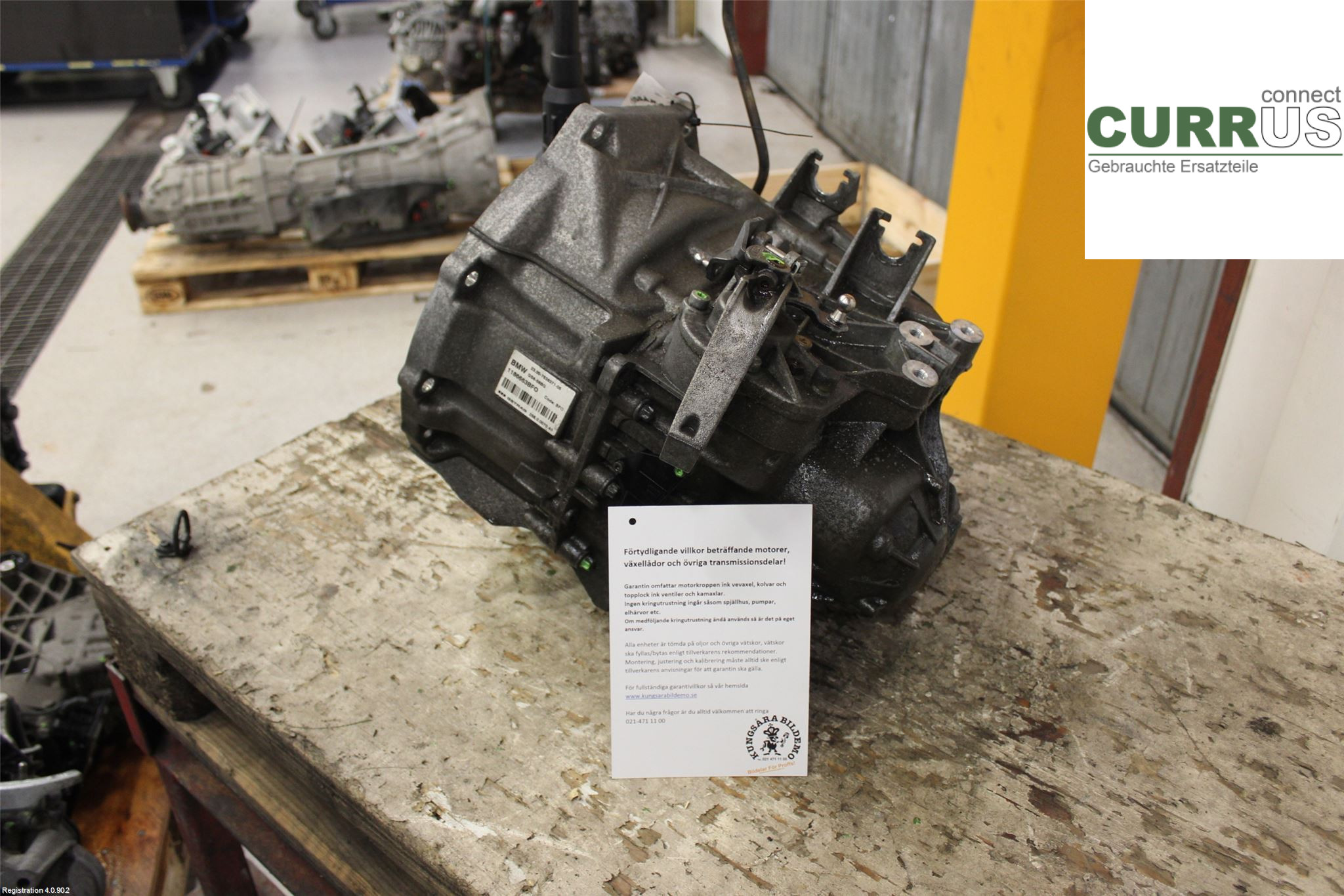 MINI COUPE R58  10-15 Gearbox (6-speed) 23 00 8 482 132 1.5L B38-A15A