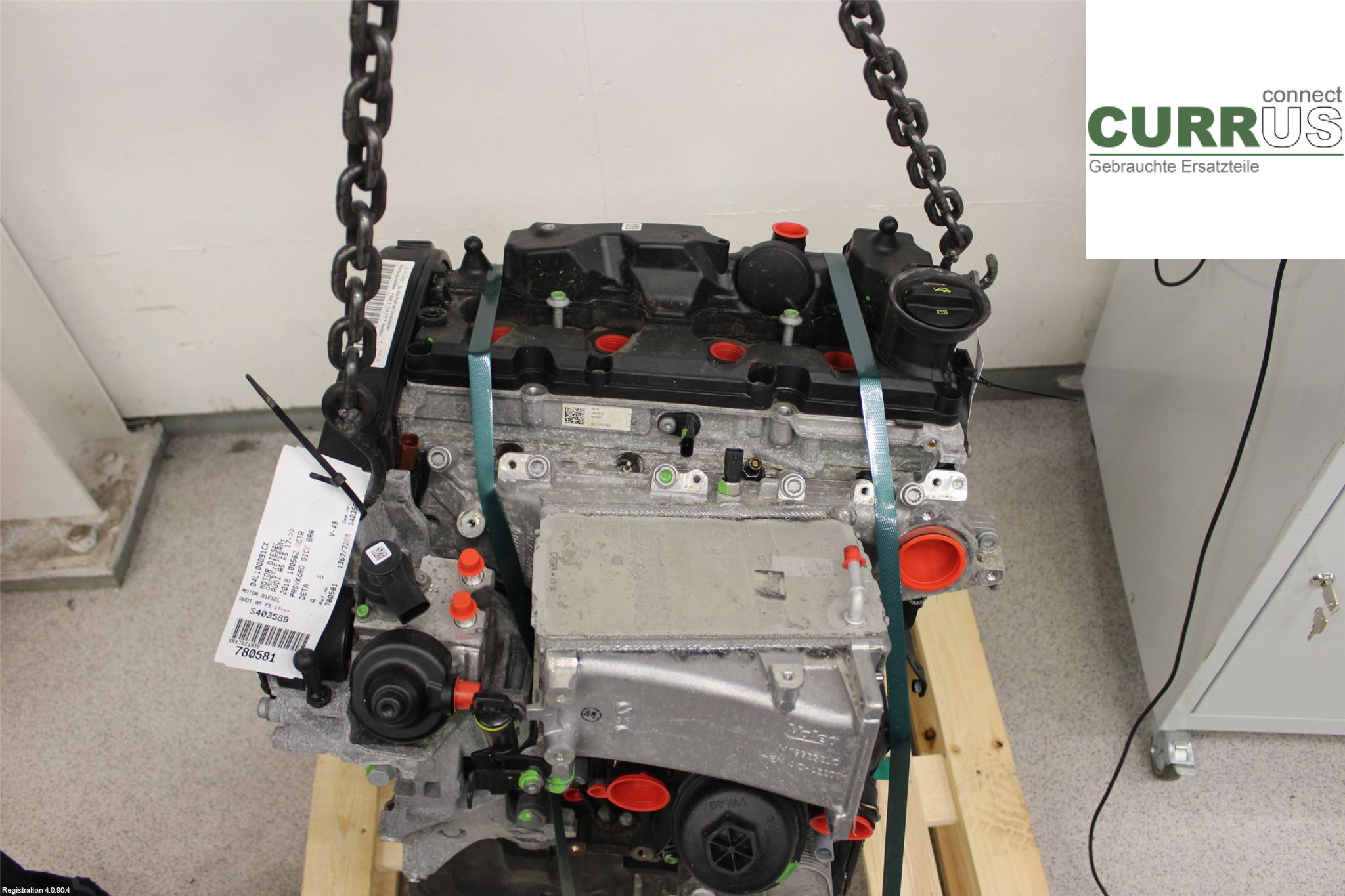 AUDI A5  17- Motor 04L100091CX DETA