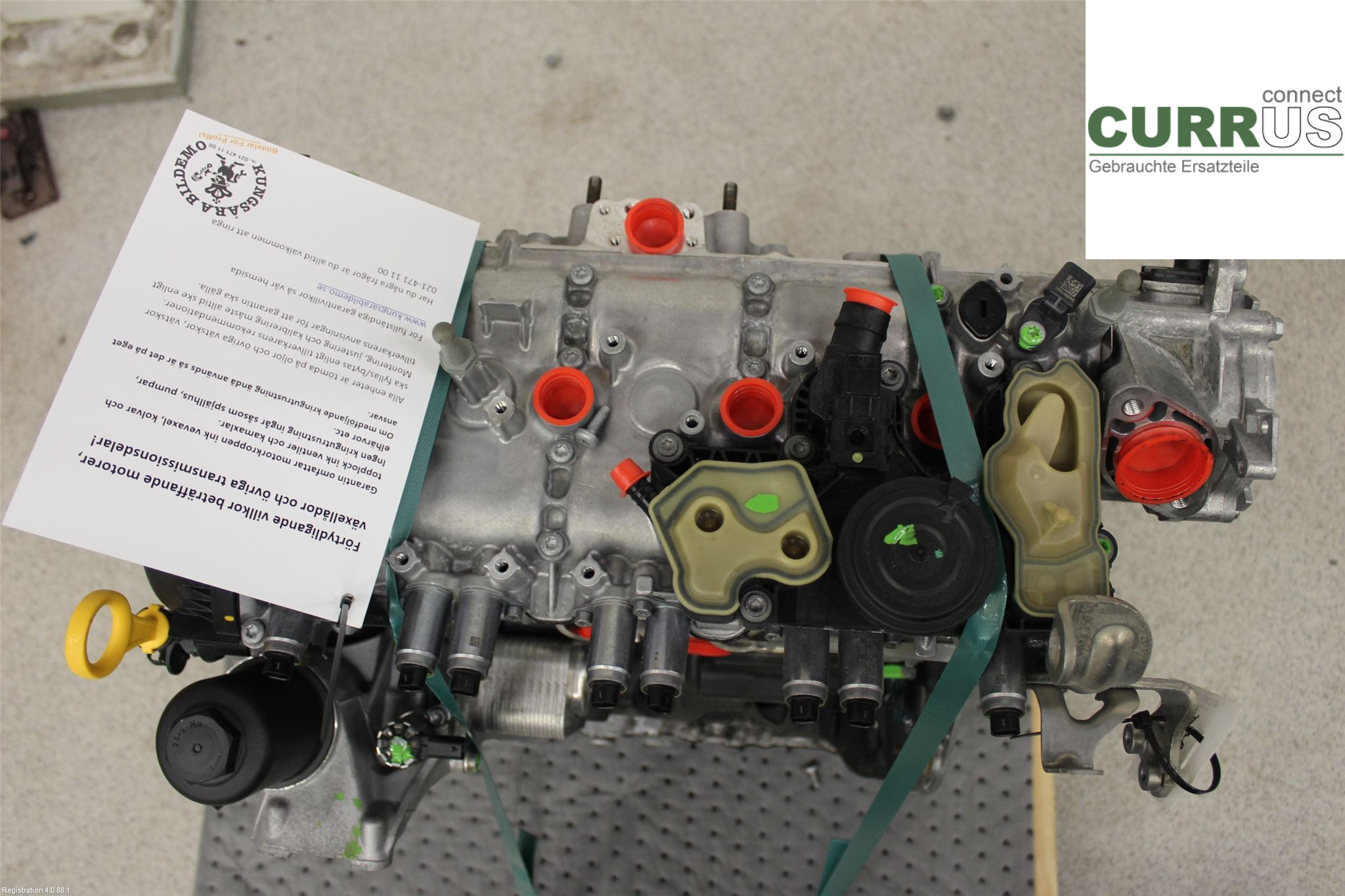VW TIGUAN 16-24 Engine 06Q100031HX DNNA