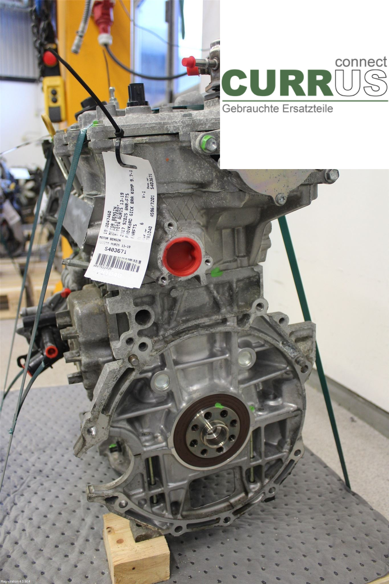 TOYOTA AURIS      13-19 Engine 1900047460 8NR-FTS
