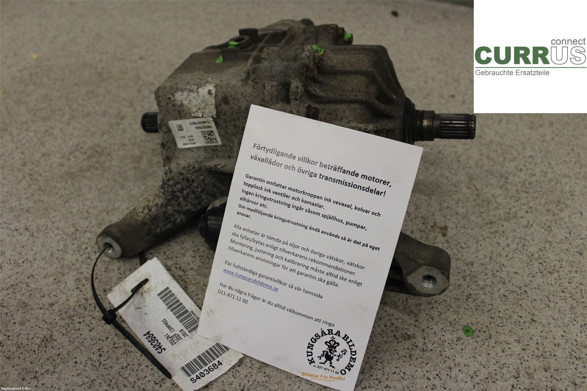 JEEP COMPASS Differential 68292765AC 