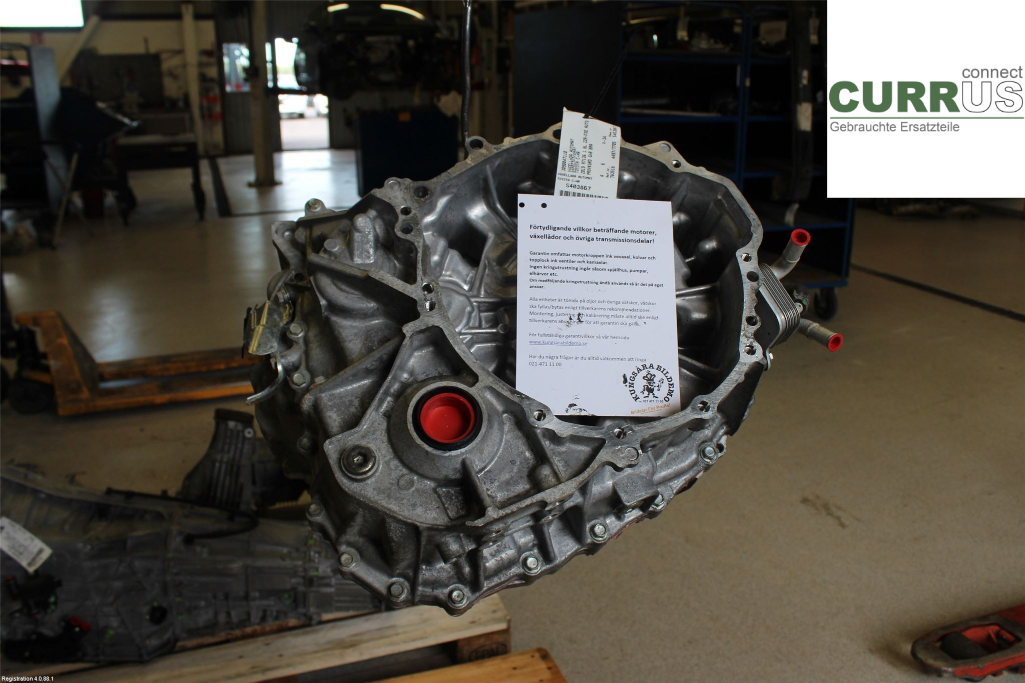 TOYOTA C-HR 16-23 Gearbox (Automatic) 3090047110 1.8L 2ZR-FXE