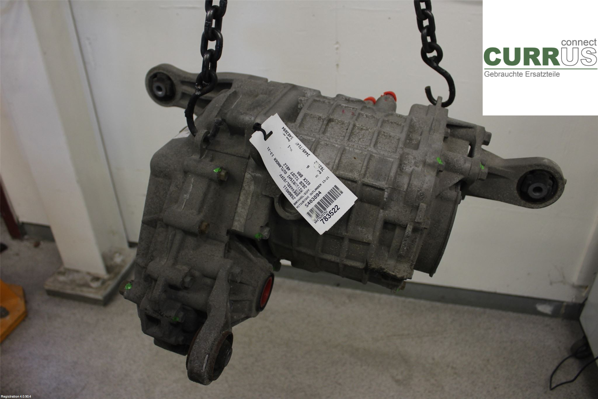MITSUBISHI OUTLANDER 13- Differential 2500A511 4B12
