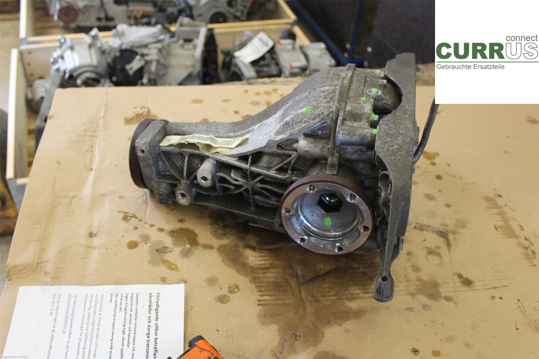 AUDI A6/S6 4G   11-18 Differentiel 0BC500043E CRTE