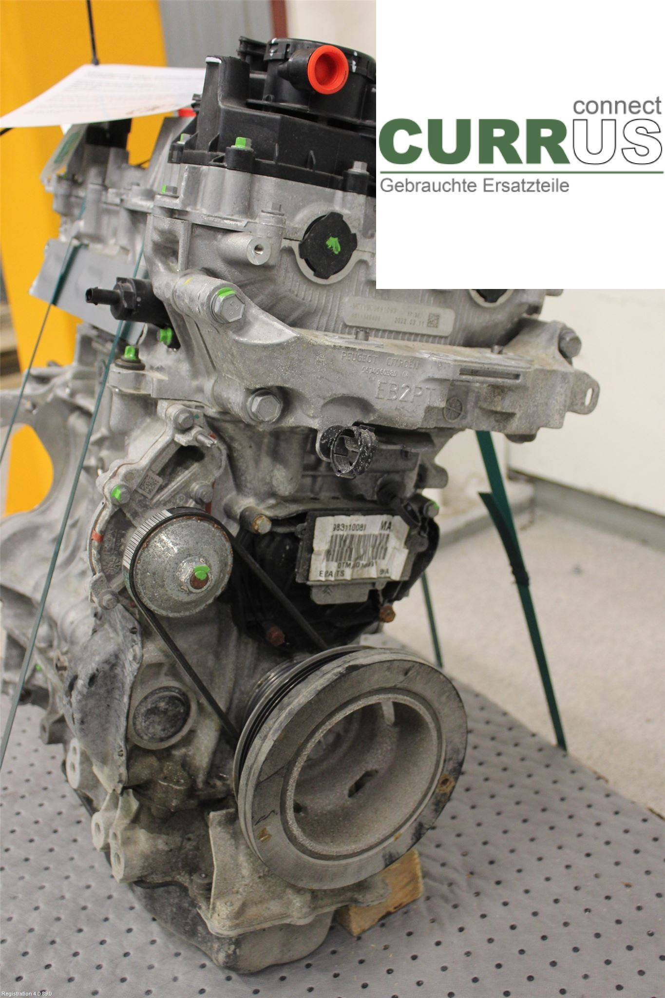 PEUGEOT 508  19- Engine 1627638280 HNS