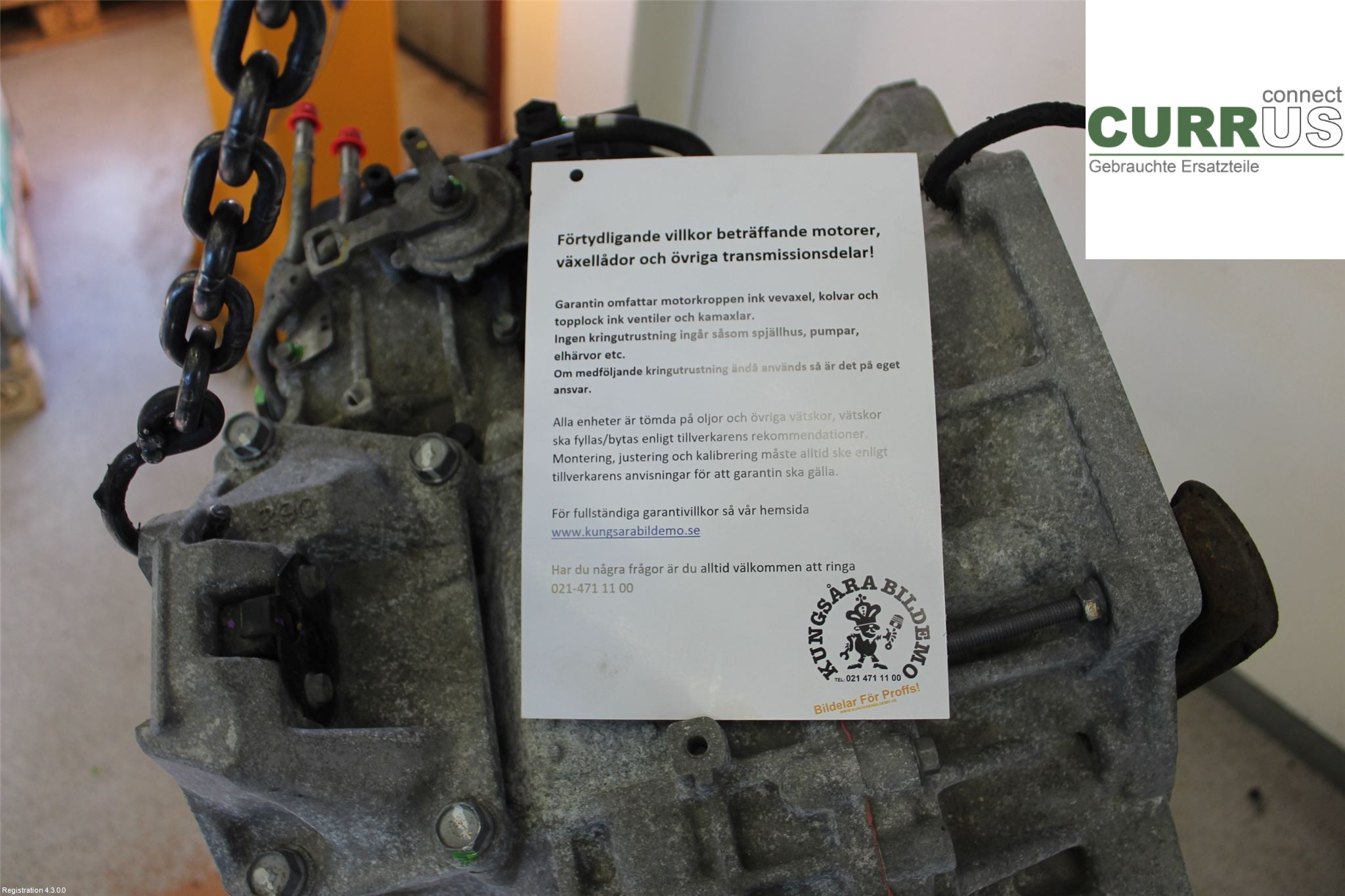 KIA SPORTAGE (SL) 11-15 Boîte automatique 450003BGV0 D4HA