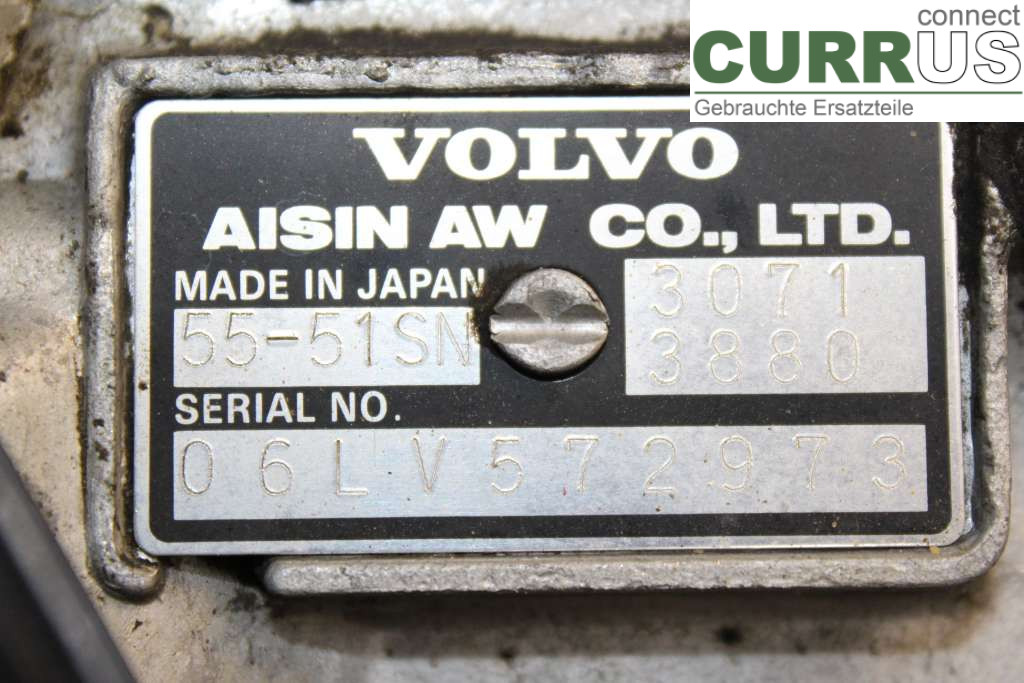 VOLVO XC70   05-07 Gearbox (Automatic) 8251839 2.5 Turbo 209HK