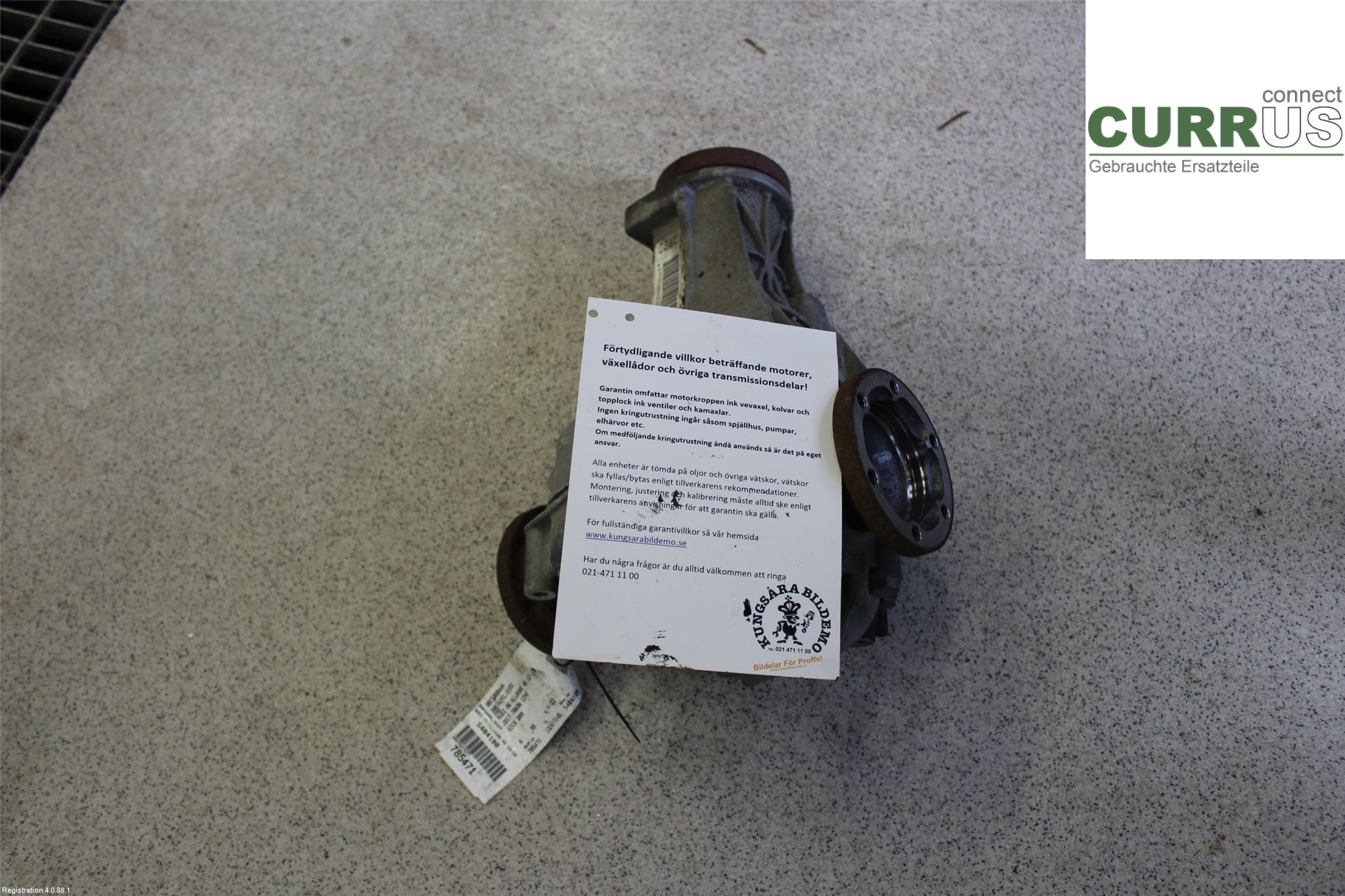 AUDI A6 ALLROAD 4G  12-18 Differentiel 0BC500044A CZVA