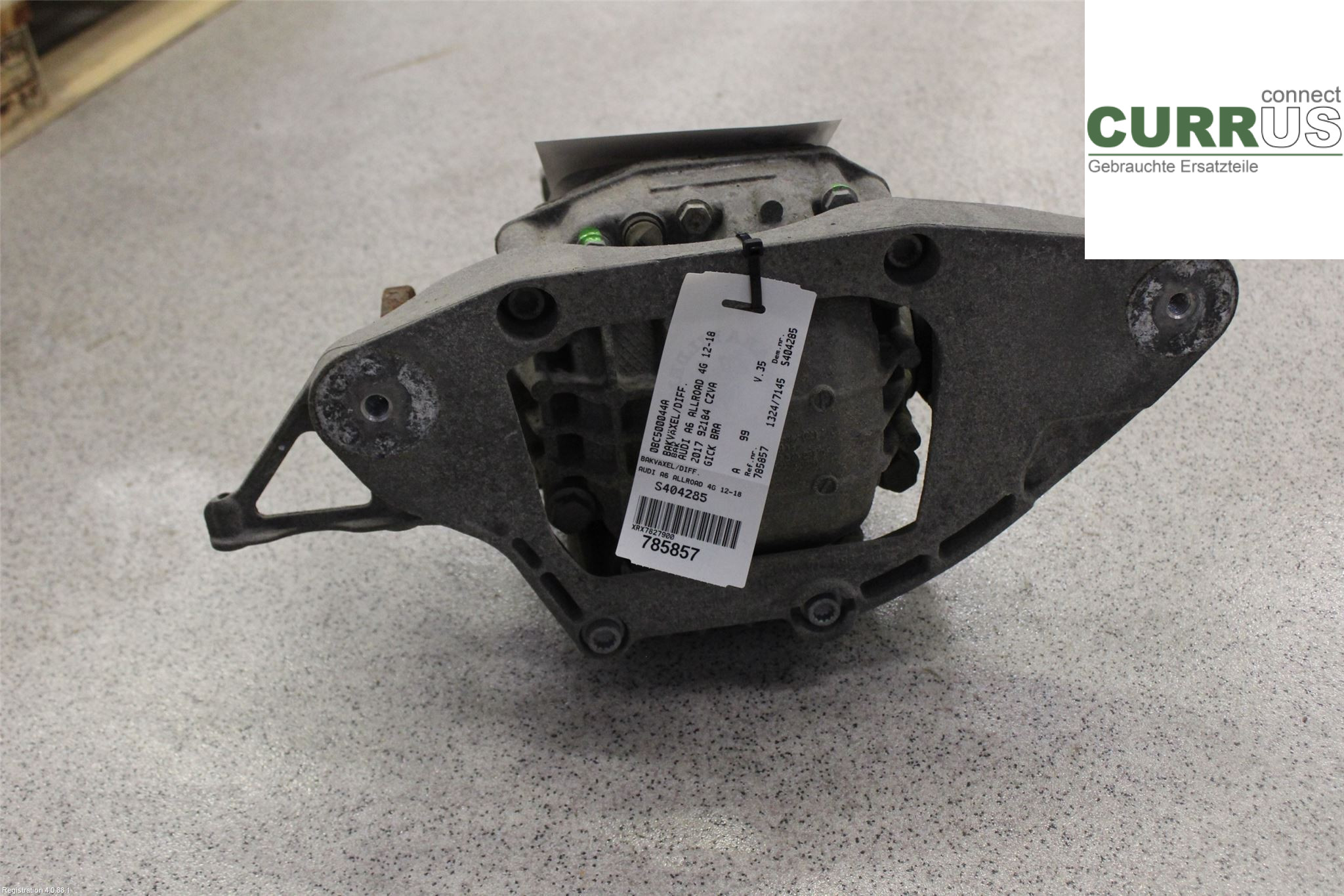 AUDI A6 ALLROAD 4G  12-18 Differentiel 0BC500044A CZVA