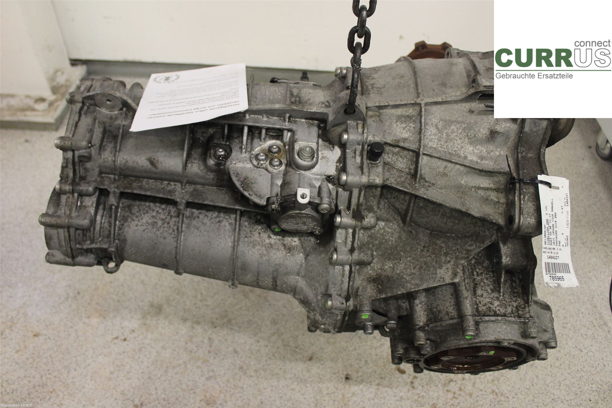 AUDI A4  12-15 Skrzynia 6-biegowa 0B1300028P CSUA