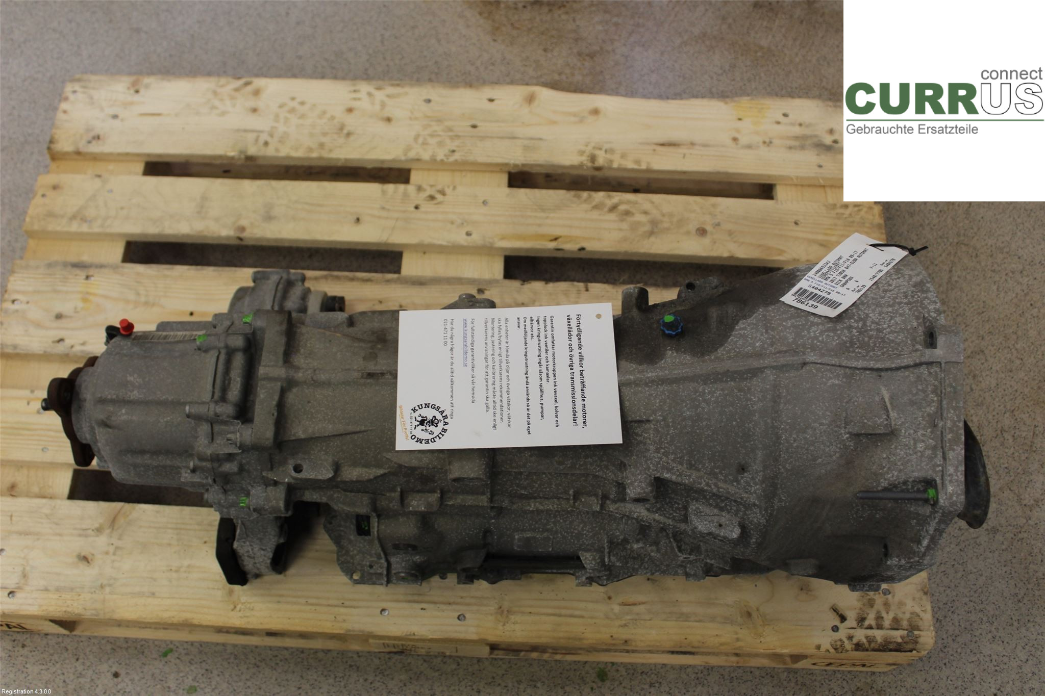 BMW F10/F11/F18  09-17 Gearbox (Automatic) 24008693343 B47-D20A