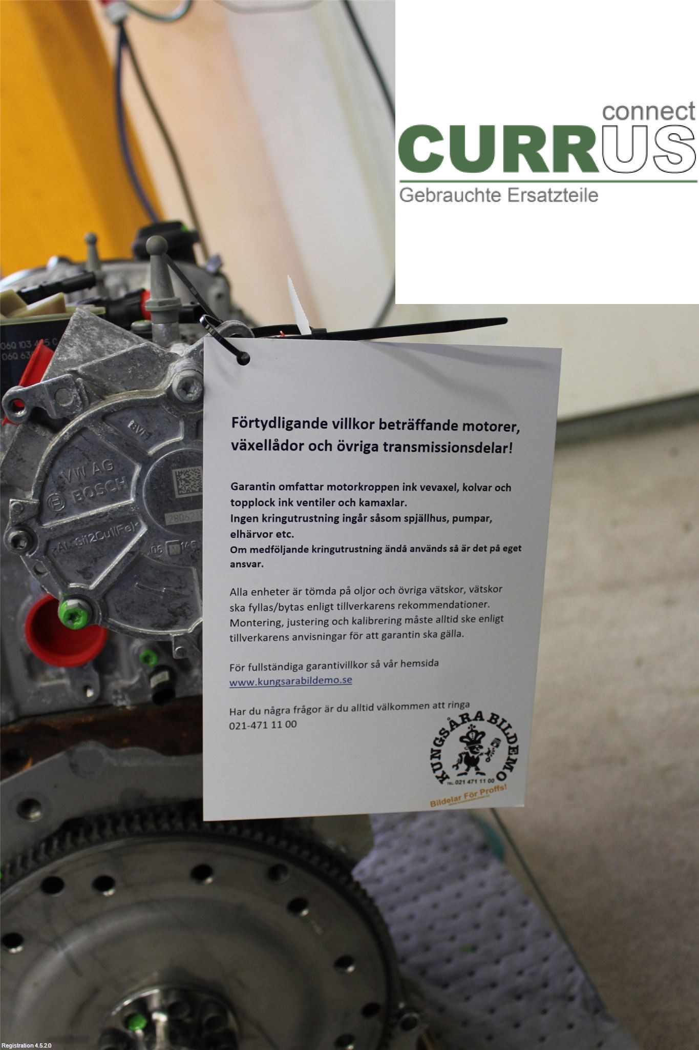 AUDI A4/S4 B9 20- Engine 06N100033 DMSA